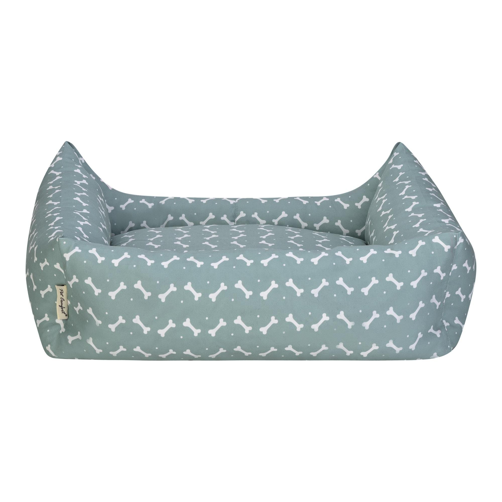 Pet Comfort Uniform Bone Mint-Beyaz Köpek Yatağı L 70x60cm