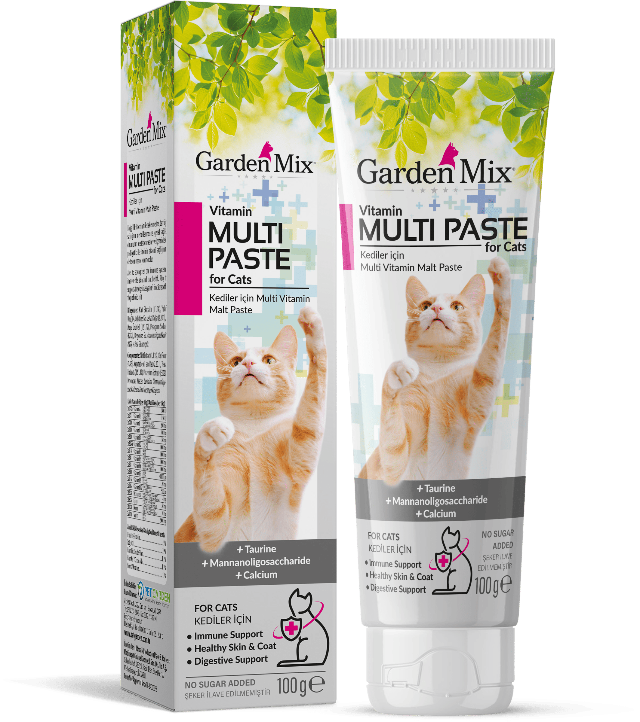 Garden Mix Kedi Multivitamin Macun 100 Gram
