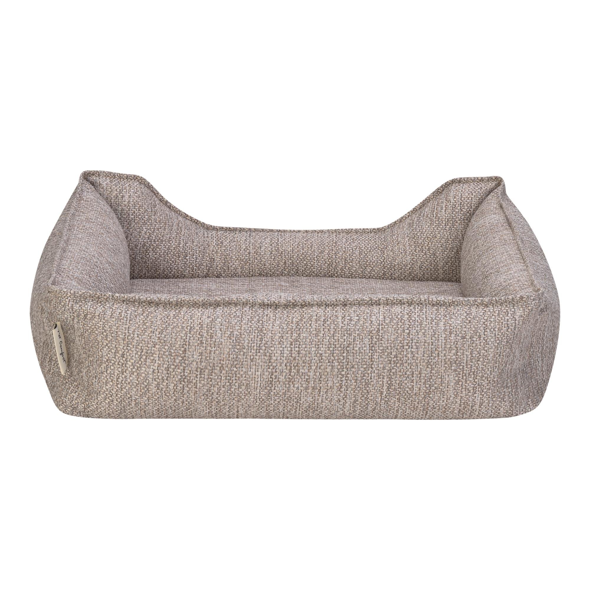 Pet Comfort Delta  Açık Gri Kedi ve Köpek Ortopedik Yatağı S 55x45cm