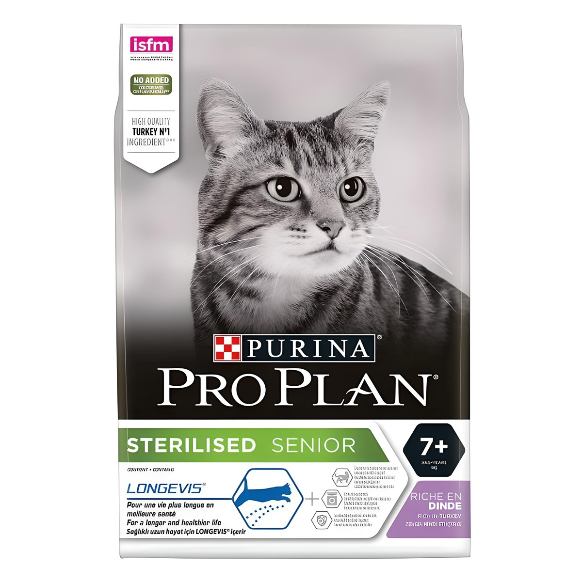 Pro Plan Sterilised Tavuklu Ve Hindili +7 Yaşlı Kedi Maması 3 Kg