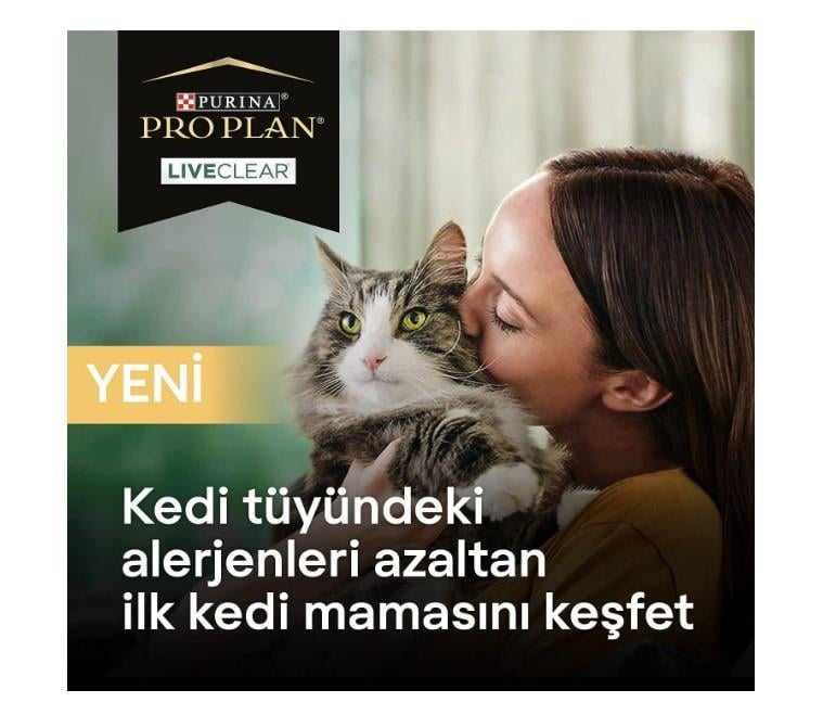 Pro Plan LiveClear Sterilised Somon Kedi Maması 1,4 Kg