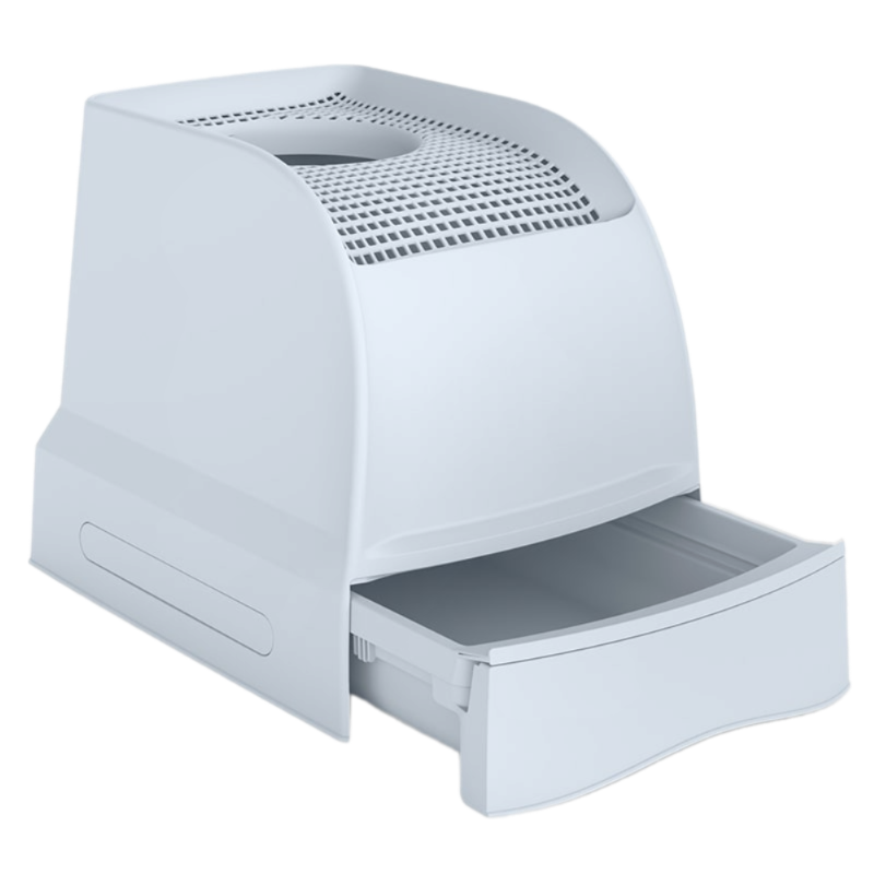 Imac Frıda - New Üstten Girişli Kedi Tuvaleti Buz Mavisi 56x40x43,5cm