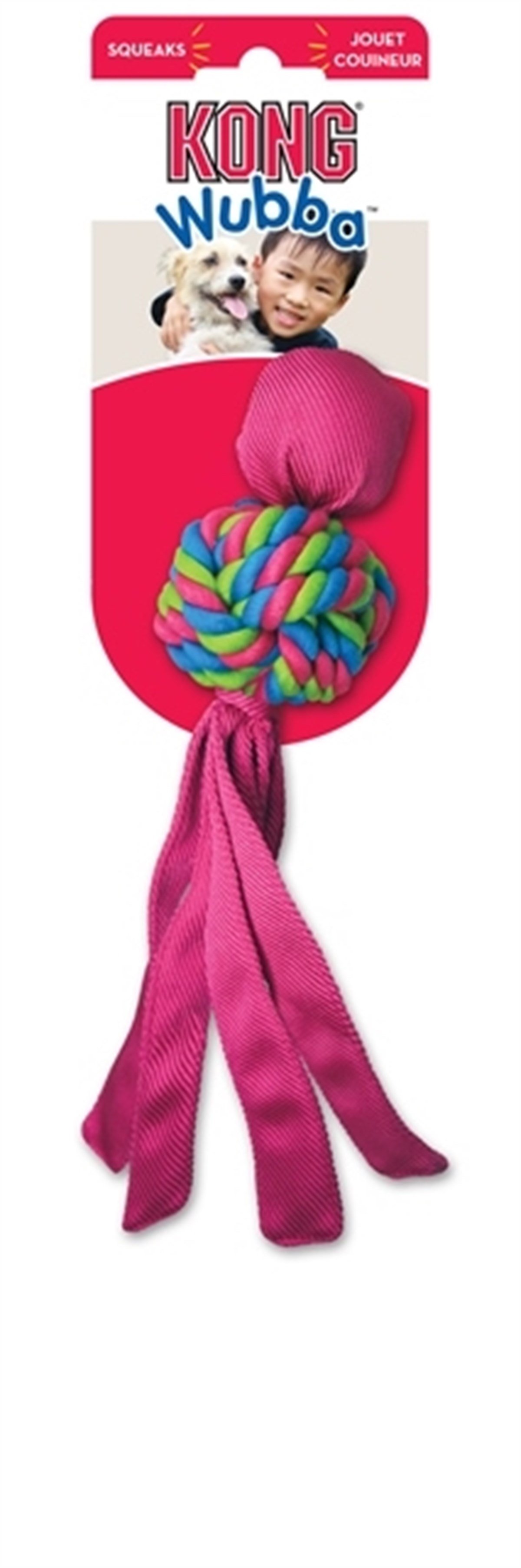 Kong Wubba Weaves Sesli Köpek Oyuncağı XL 43cm