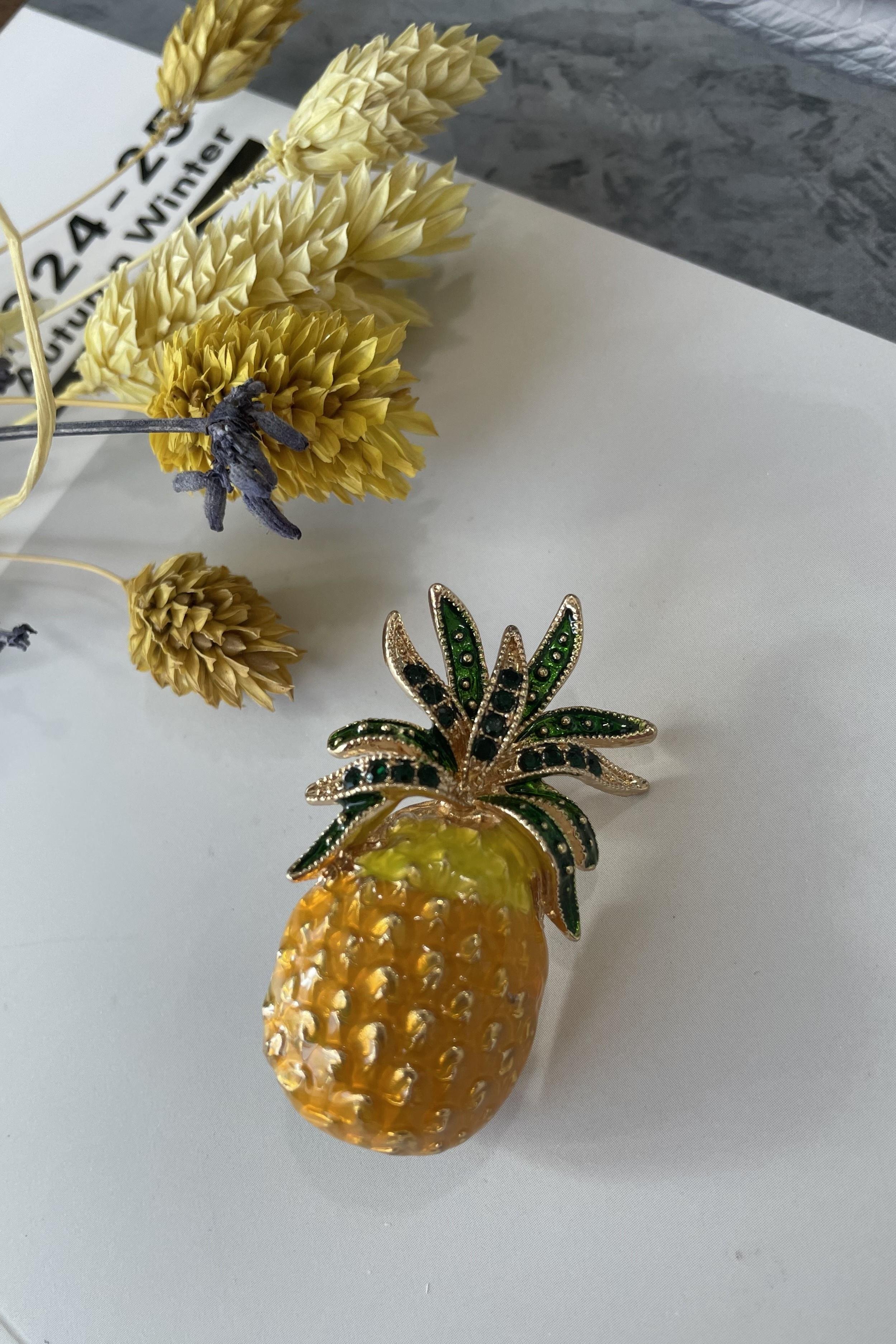 1419 İTHAL ANANAS BROŞ