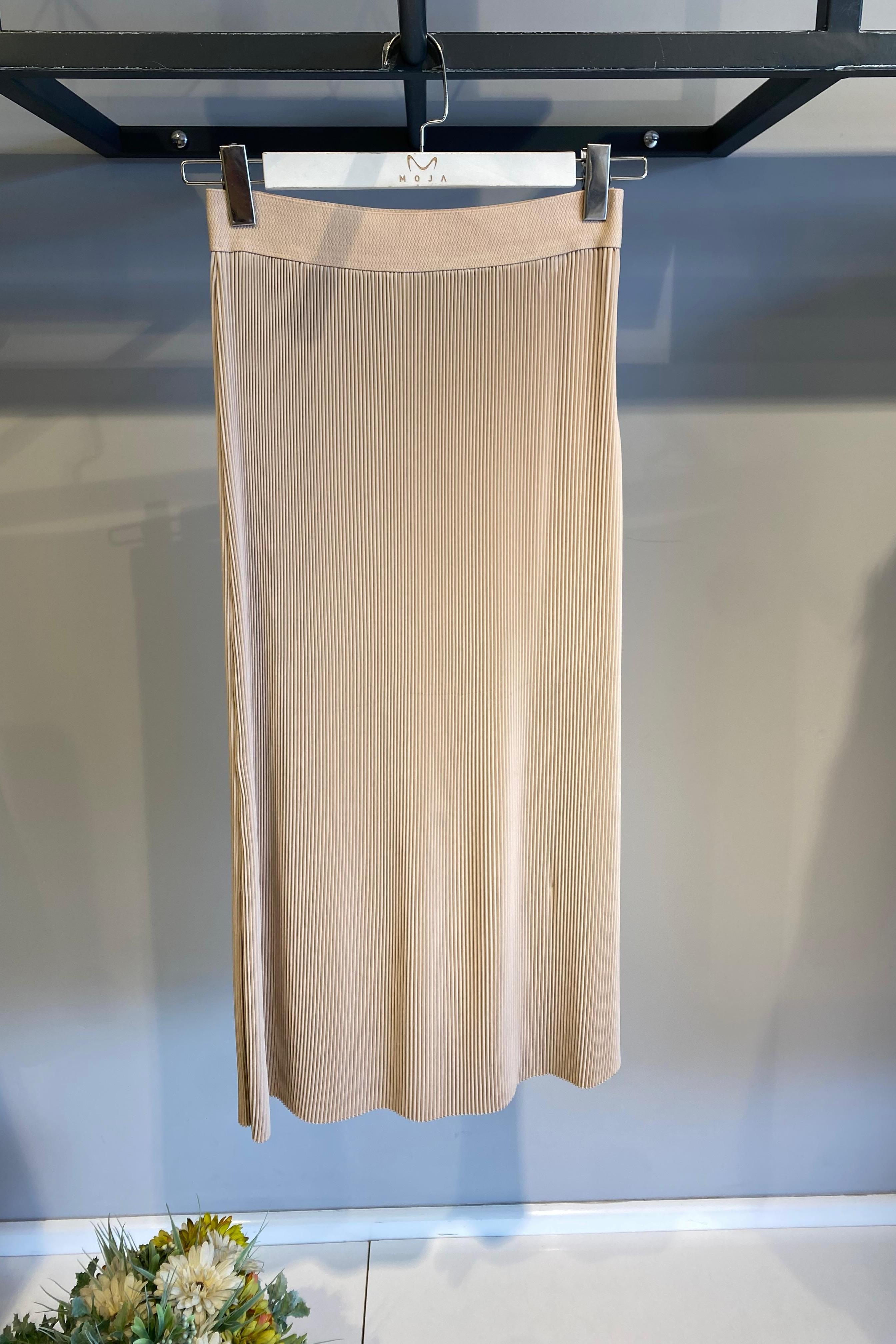 24SS59042 BEYS DESIGN PLİSE ETEK