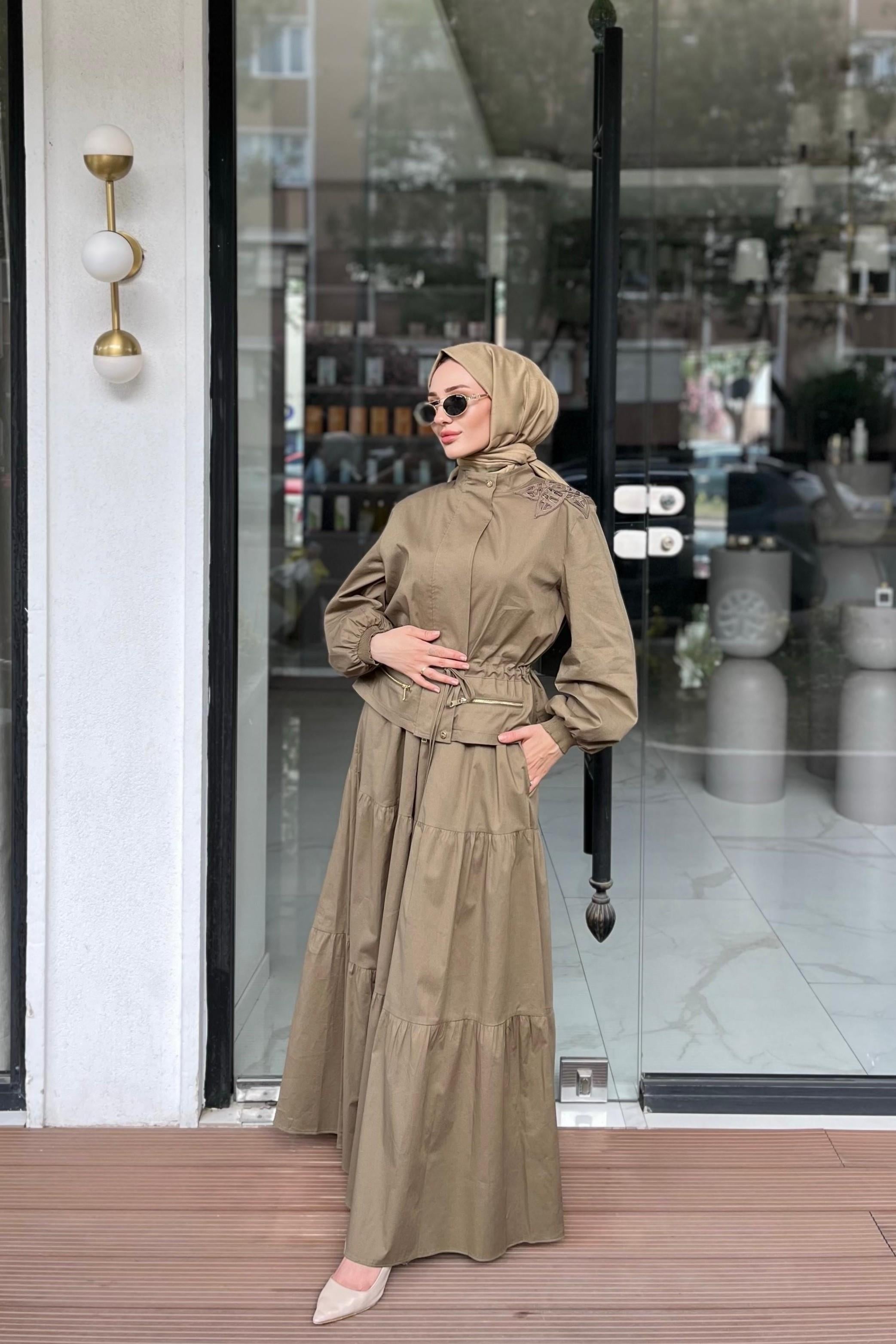 MYS255023 MY8-DESİGN ELBİSE