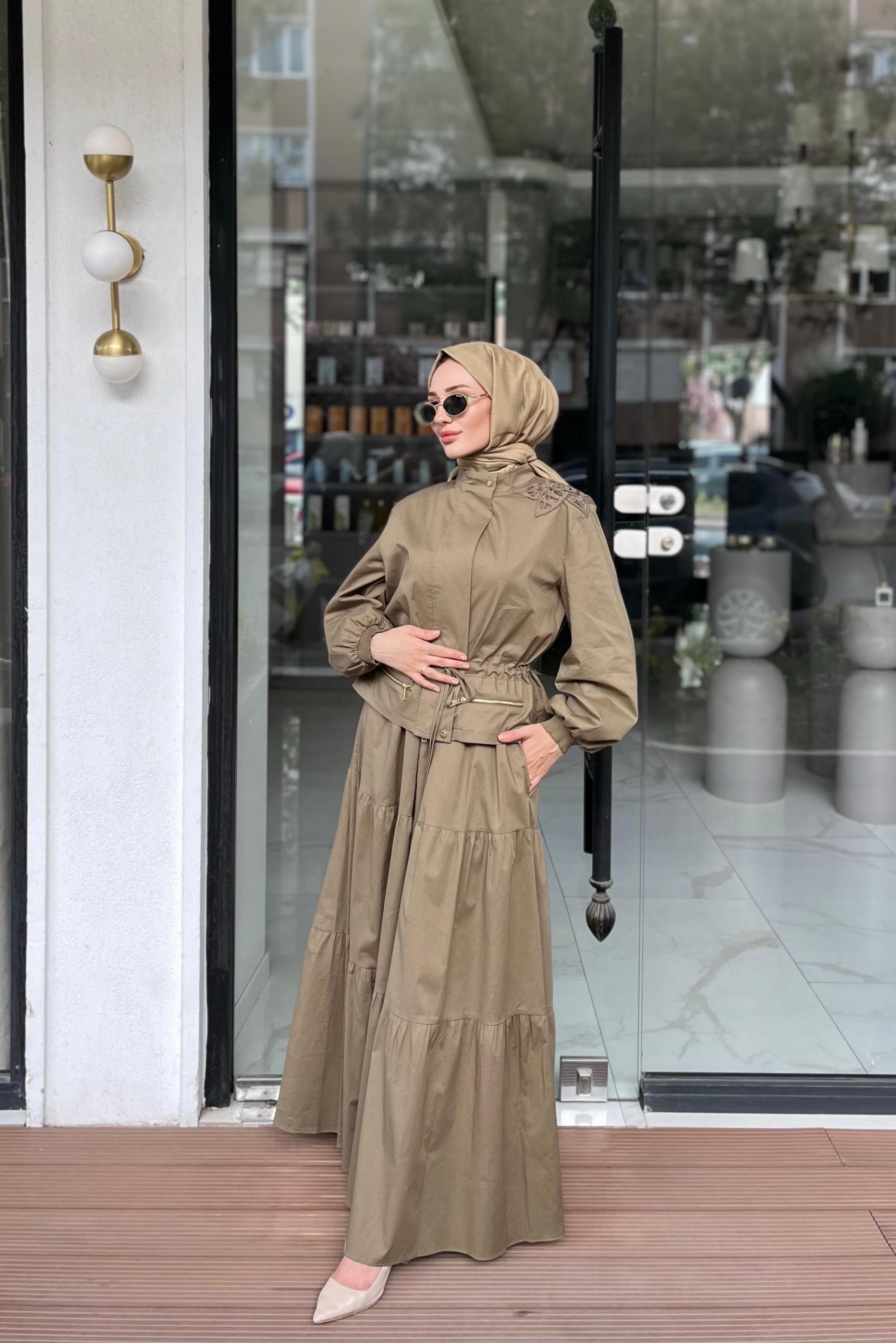 MYS255023 MY8-DESİGN ELBİSE