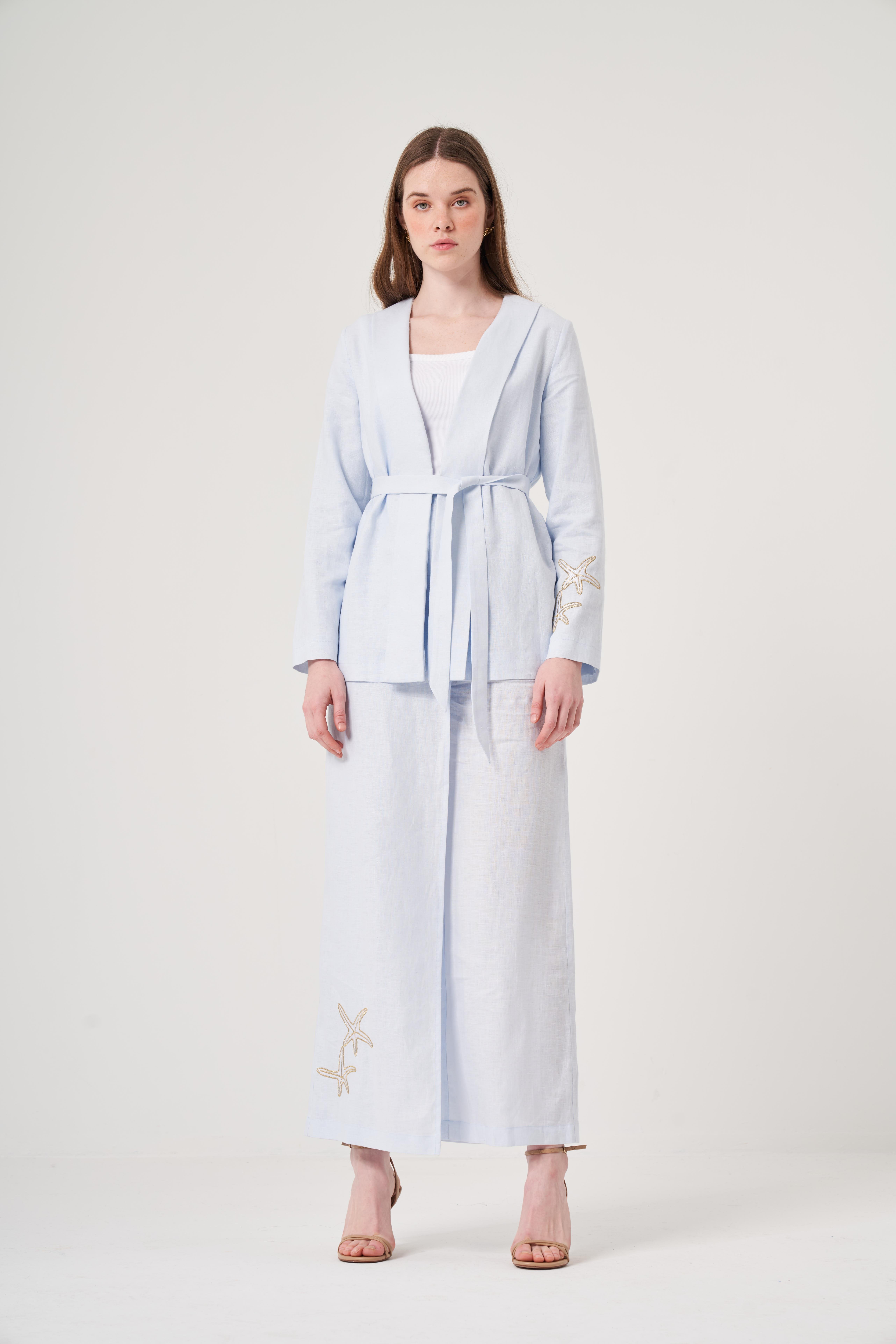 OE25Y939653 OMELYA KETEN PANTOLON