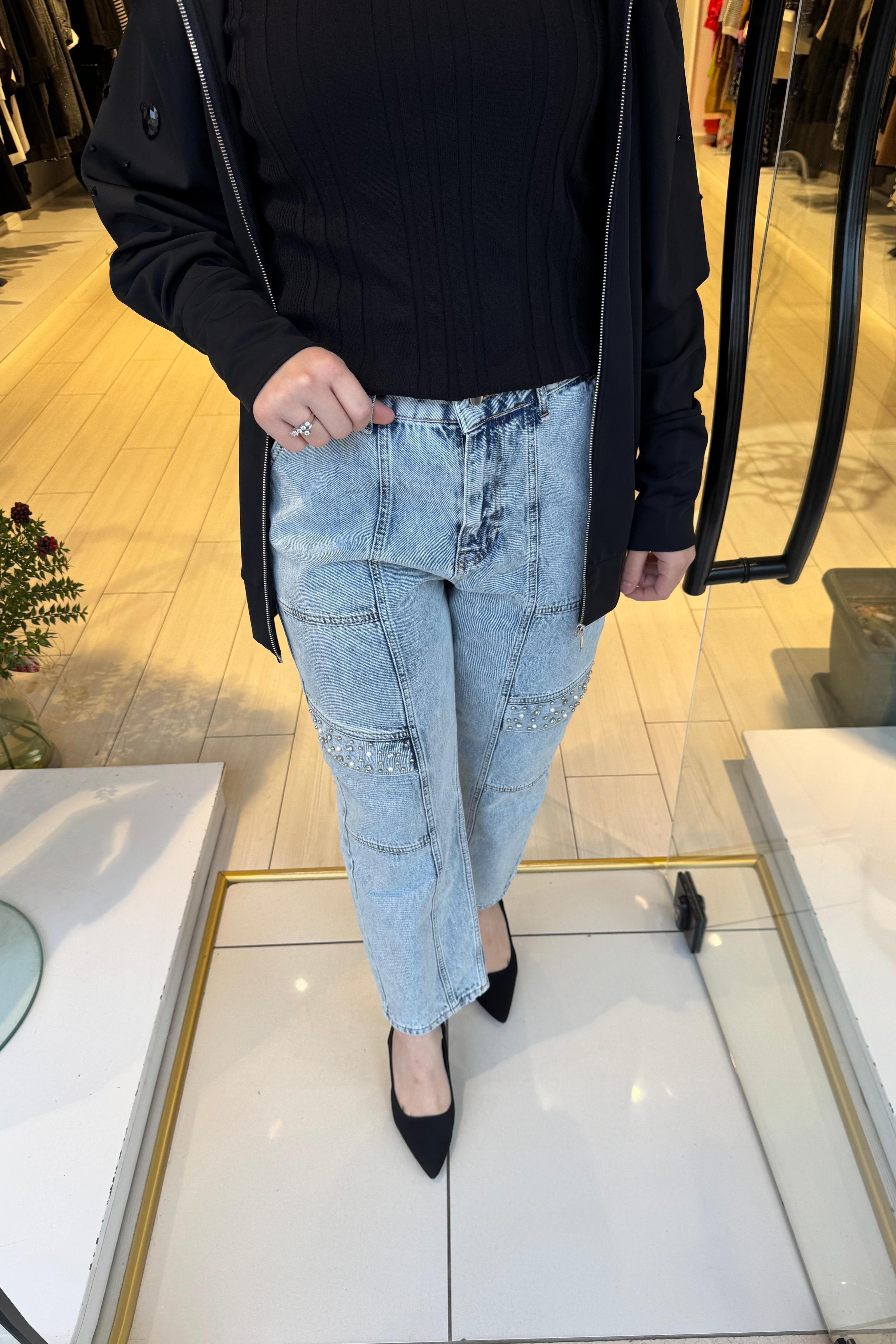 OE25Y939721 OMELYA DENİM PANTOLON