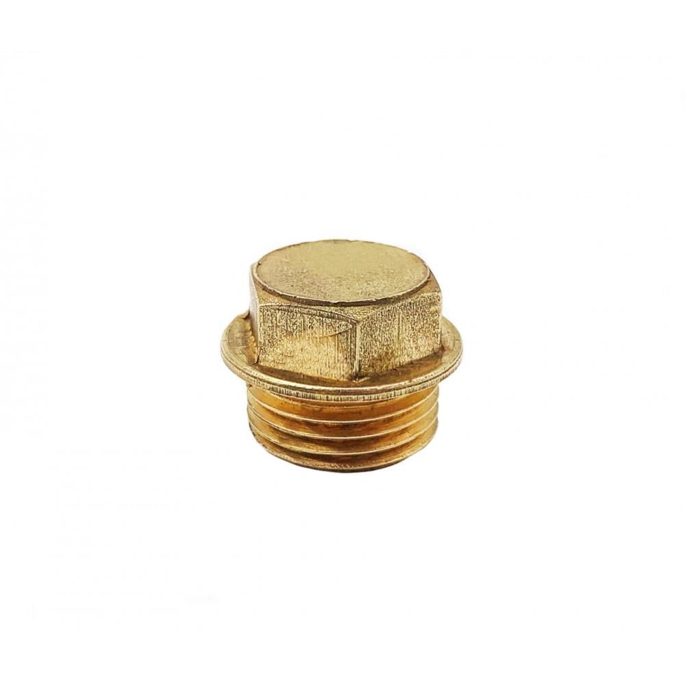 Pirinç 1/2'' Erkek Kör Tapa