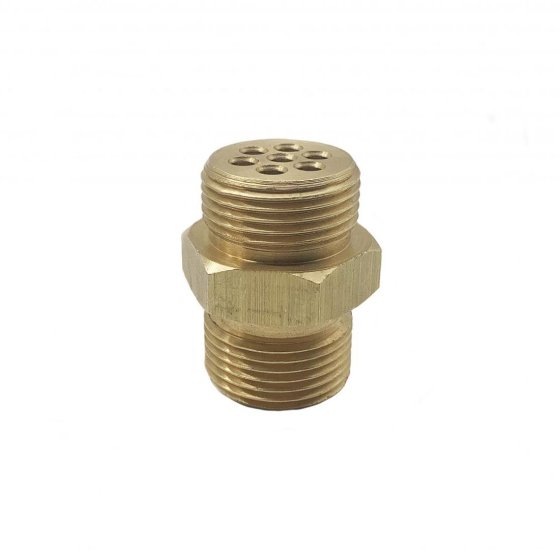 Pirinç 3/4'' Delikli Nipel