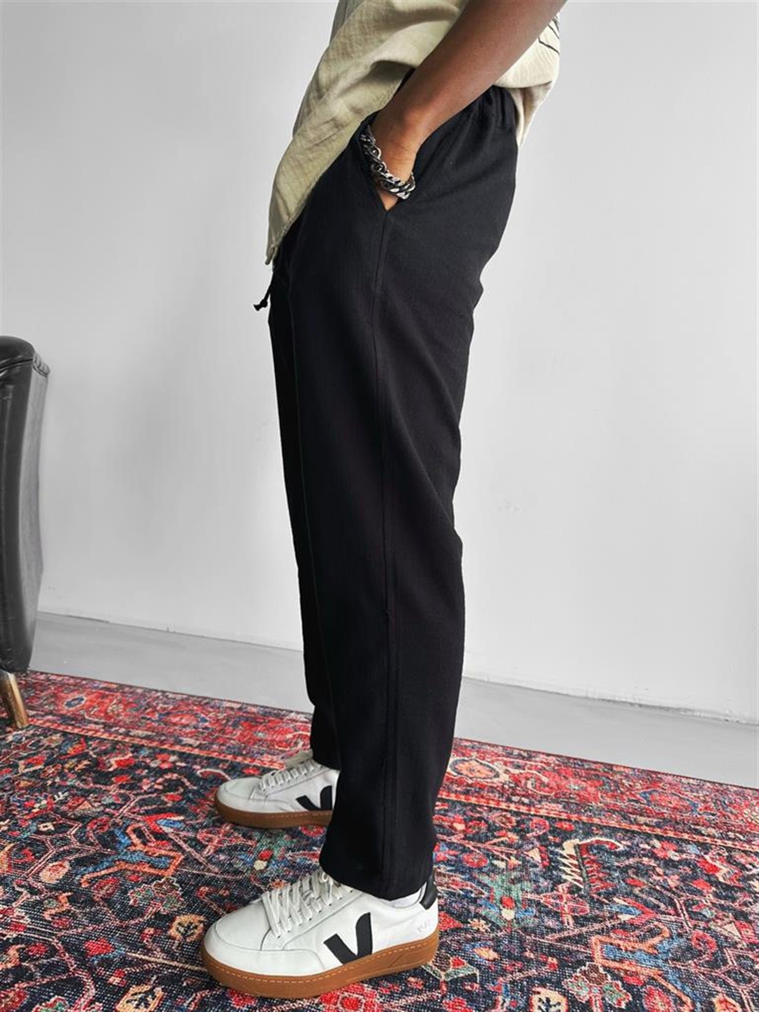 boyfriend-kalıp-keten-pantolon-siyah