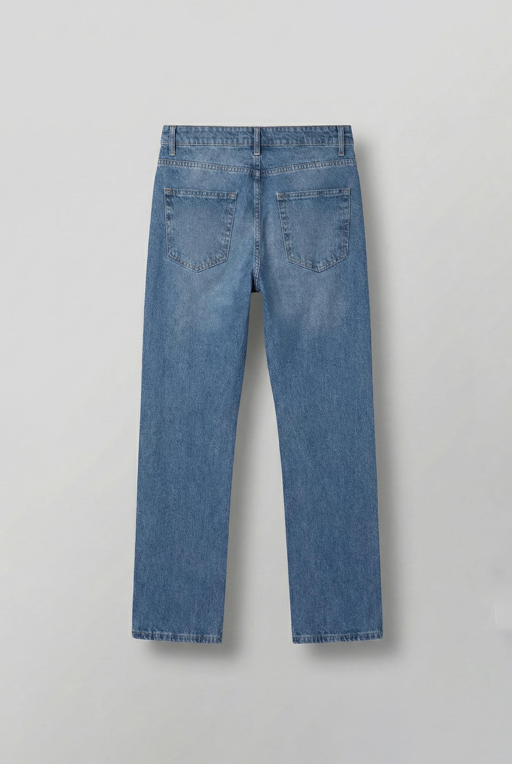 Erkek Baggy Fit Jean Mavi