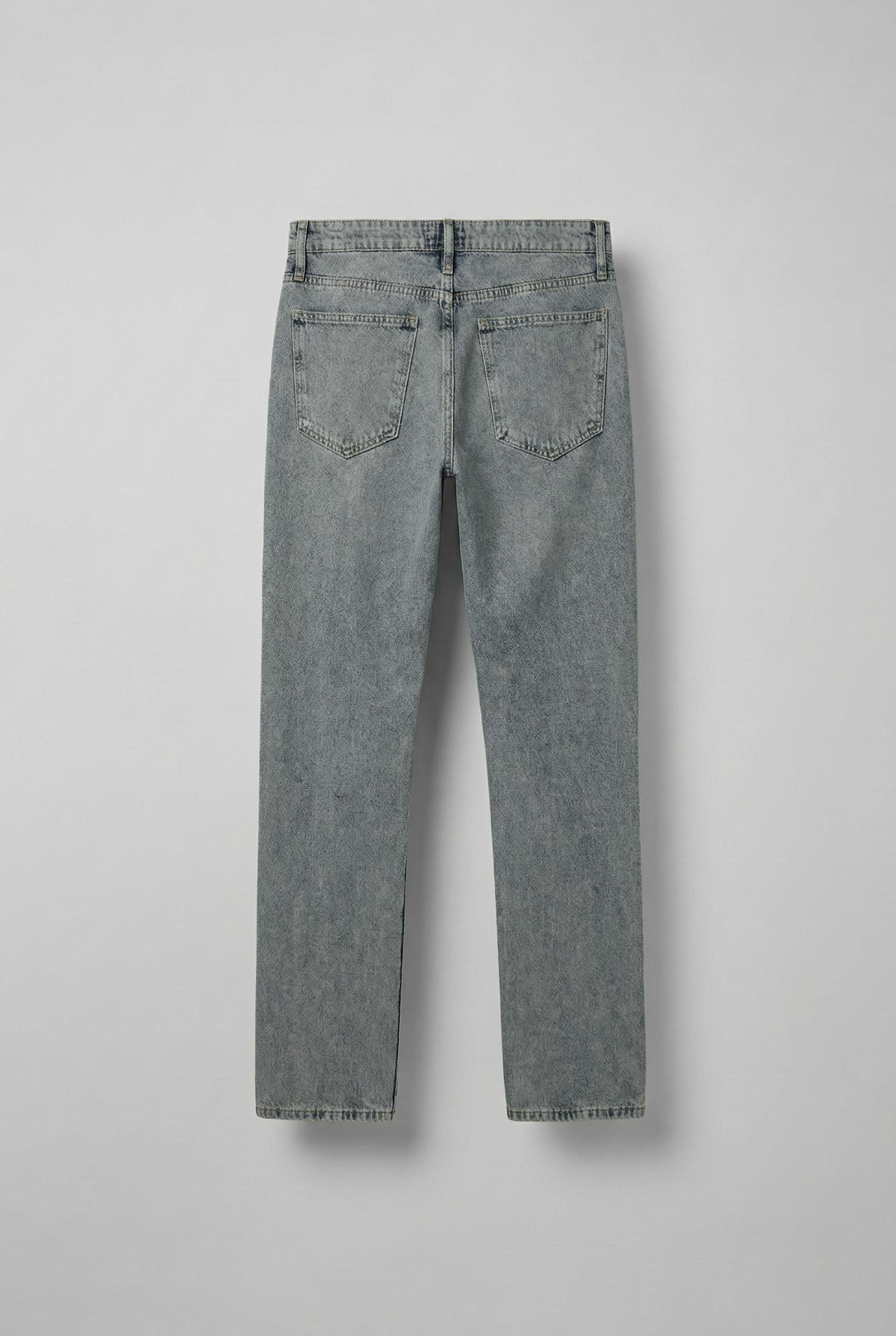 Erkek Baggy Fit Jean Pantolon Mavi