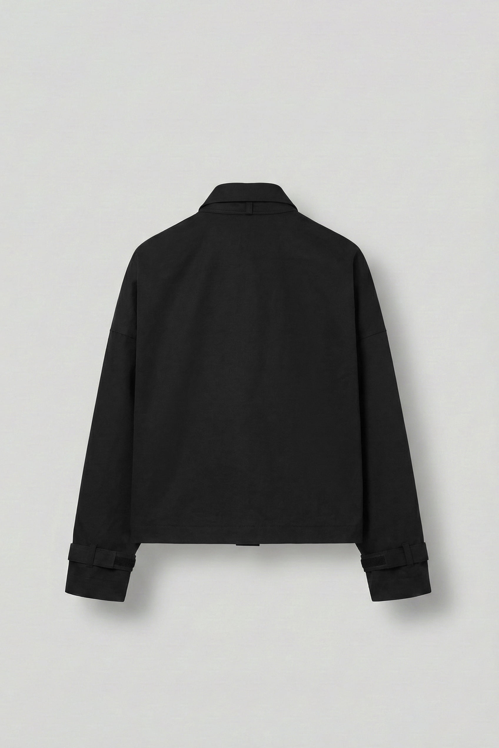 Erkek Boxy Fit Cep Detaylı Premium Ceket Siyah