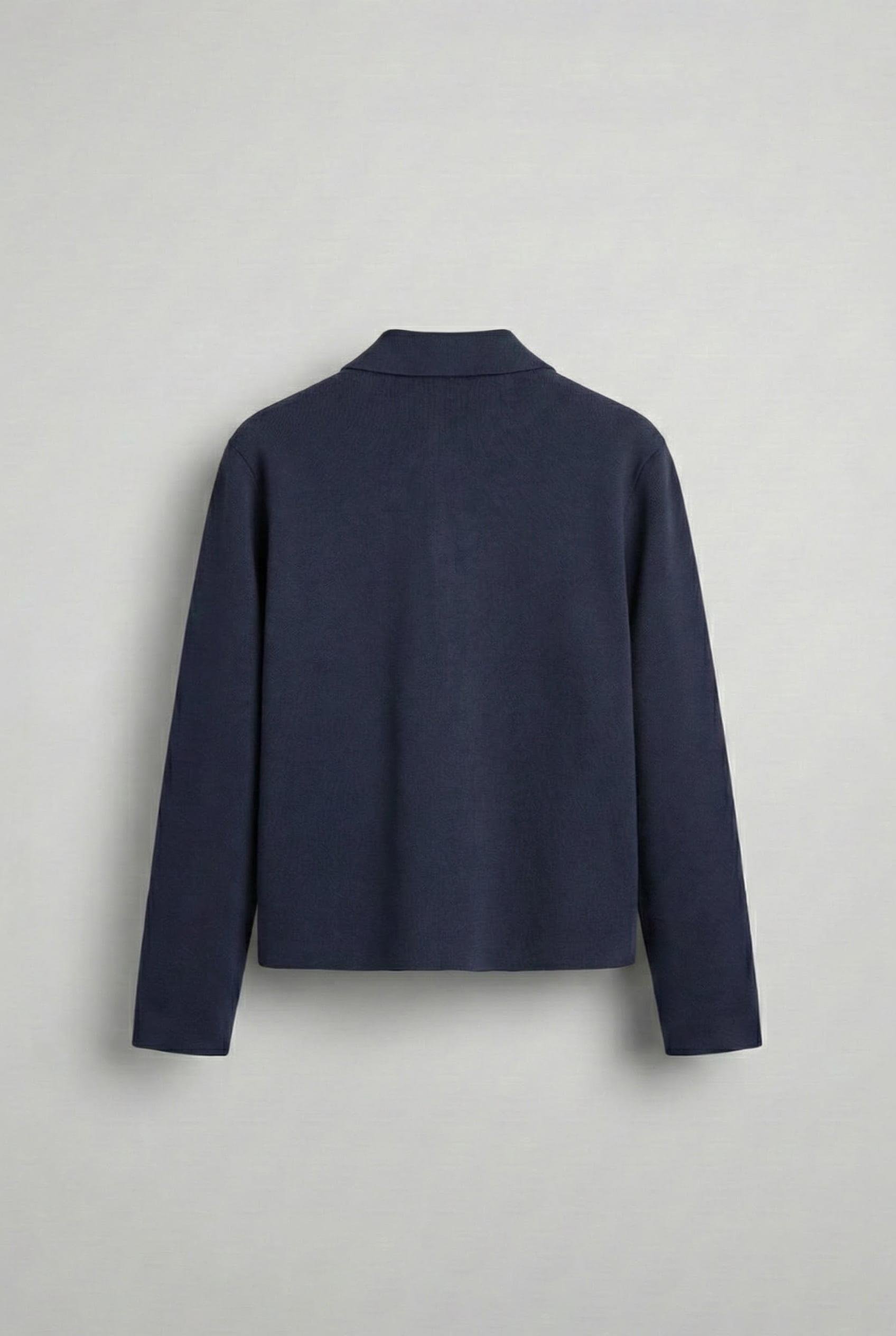 Erkek Boxy Fit Rahat Ceket Lacivert