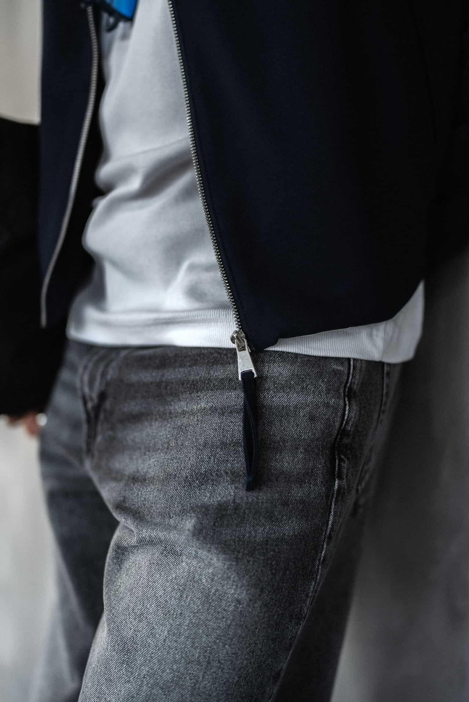 Erkek Boxy Fit Rahat Ceket Lacivert