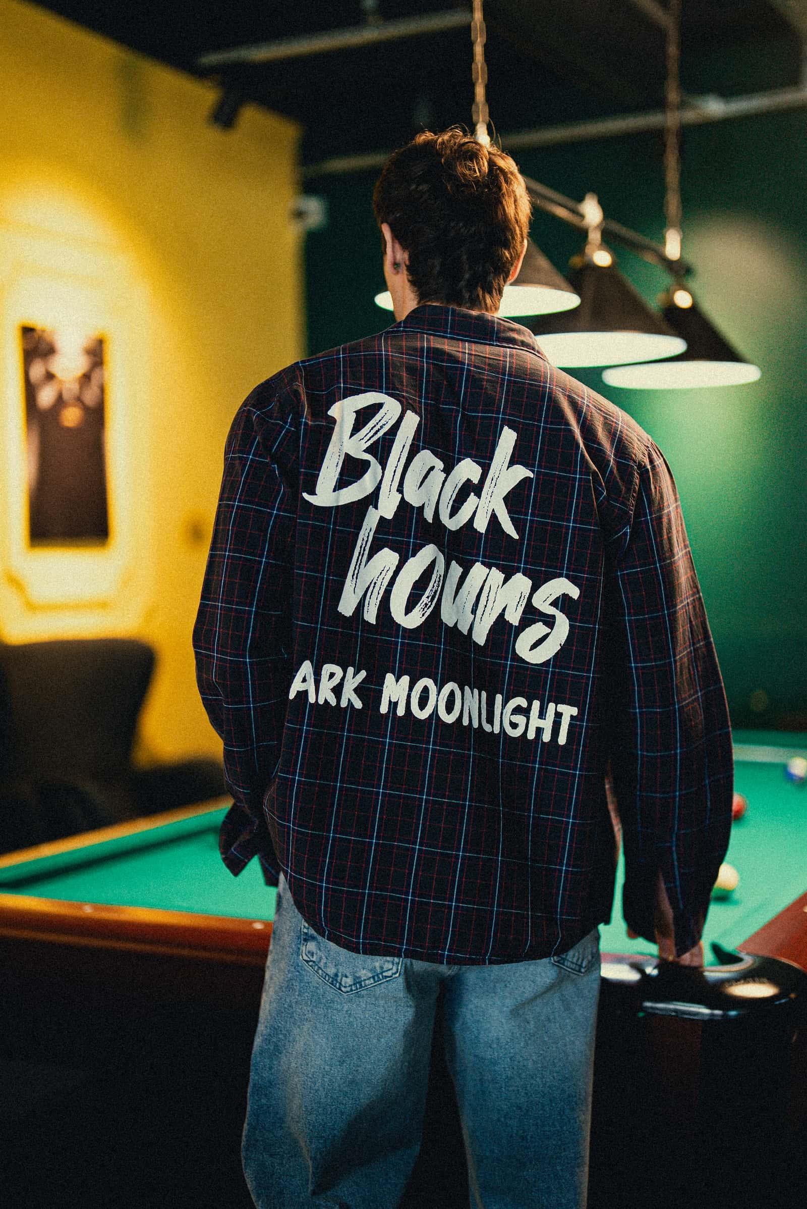 Erkek Oversize Ekose Baskılı Gömlek Antrasit