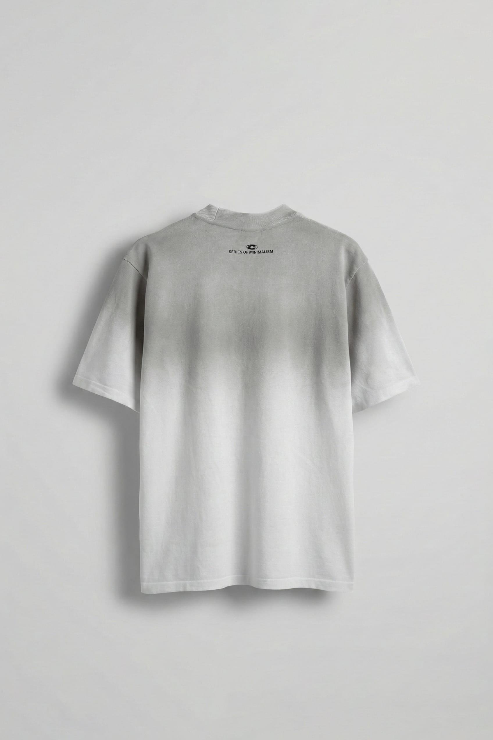 Erkek Oversize Yıkamalı Premium T-Shirt Beyaz