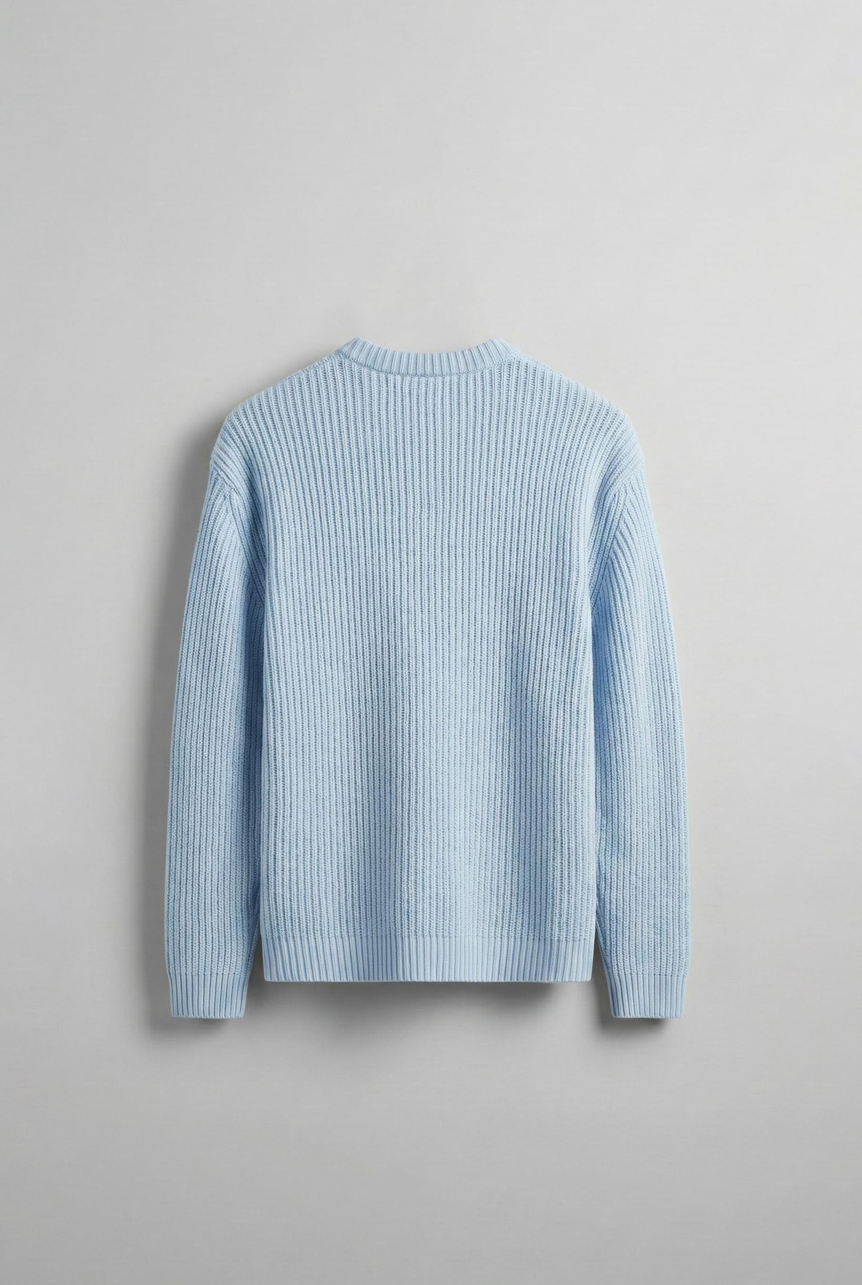 Erkek Regular Fit Kazak Bebek Mavi