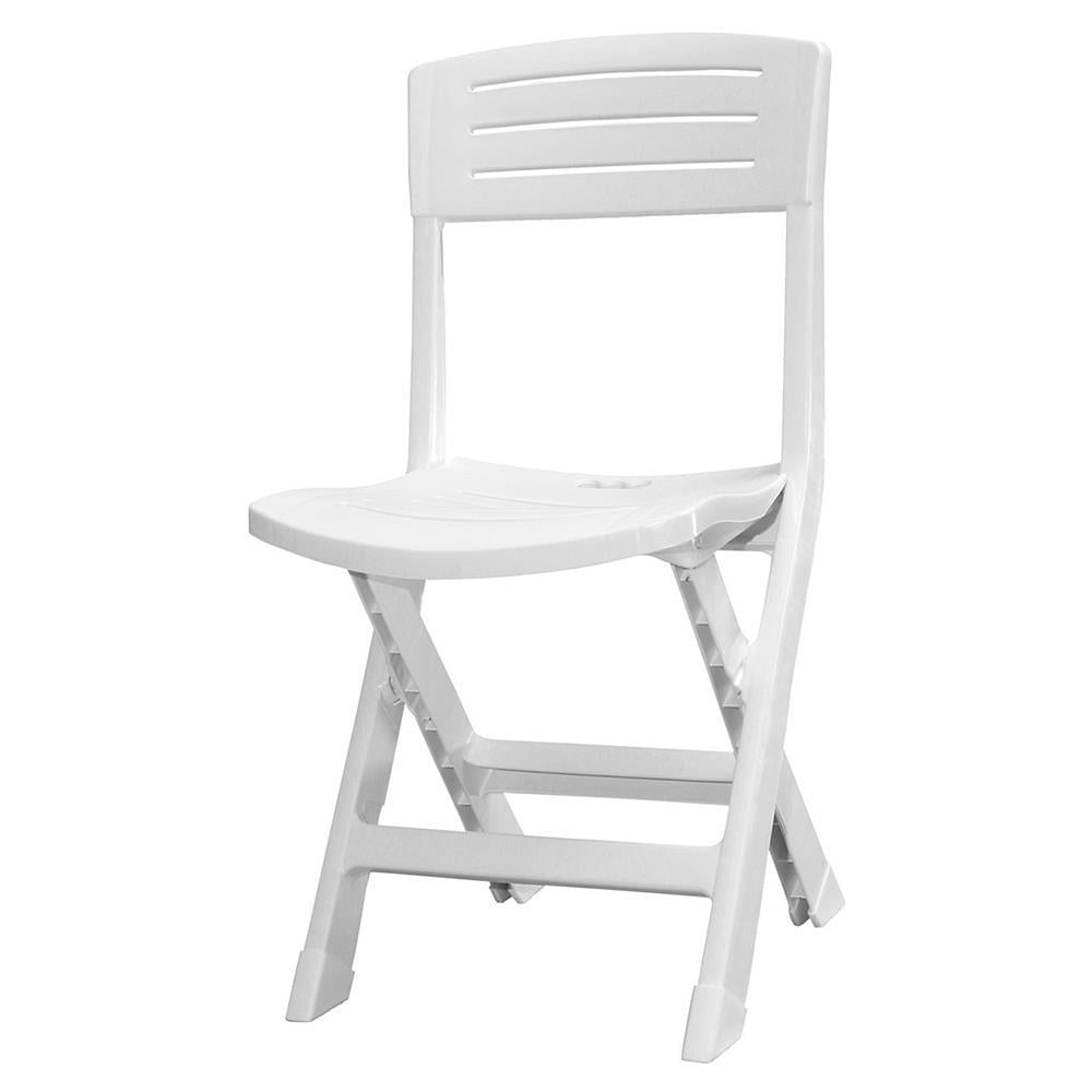Bahceme Bergama Plastik Bahçe Balkon Seti: 70x70 Masa + 4 Sandalye