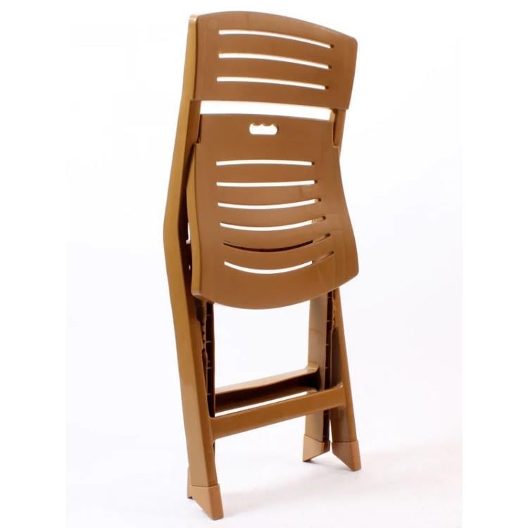 Bahceme Bergama Plastik Bahçe Balkon Seti: 70x70 Masa + 4 Sandalye