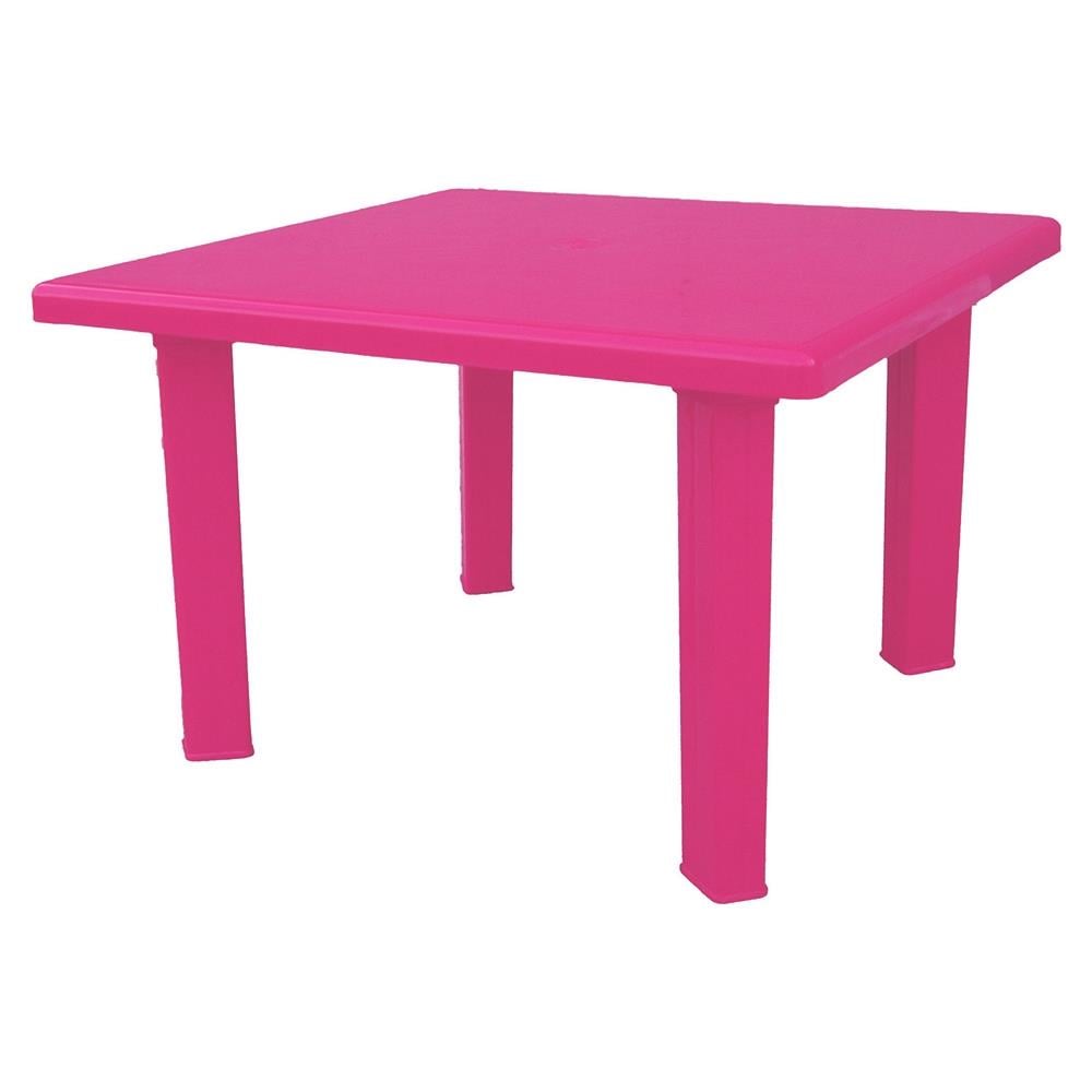 Bahçeme Janus 80x80 Plastik Masa & Sehpa - Kare Bahçe Balkon Masası (Prima Amico GF211)