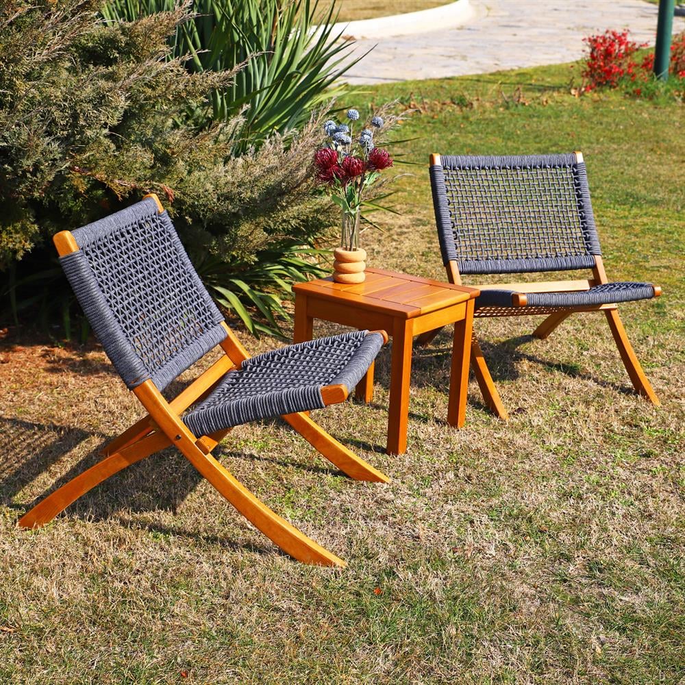 Kandilli Sandalye Ahşap Bahçe Balkon Sandalyesi