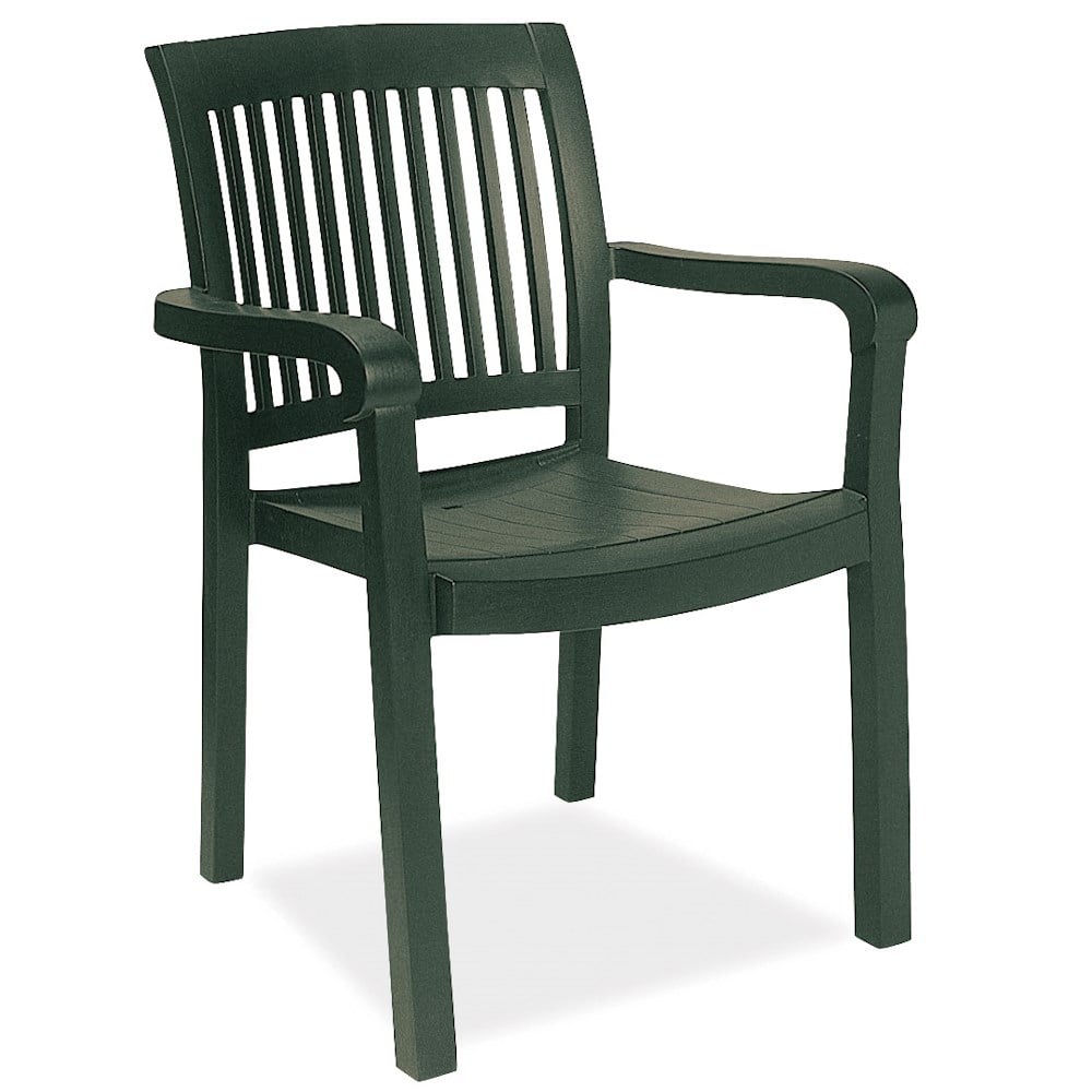 Mistral Yeşil Sandalye Takımı - 6 Kişilik Bahçe Balkon Set