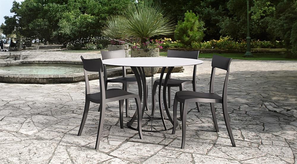 Papatya Hera- SP Rattan Plastik Sandalye | Bahçe, Mutfak, Balkon Sandalyesi