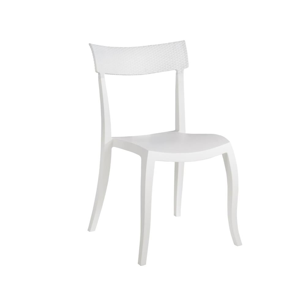 Papatya Hera- SP Rattan Plastik Sandalye Bahçe, Mutfak, Balkon Sandalyesi