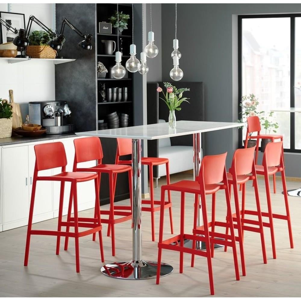 Papatya Joy-S Bar 75 cm Plastik Bar Sandalyesi