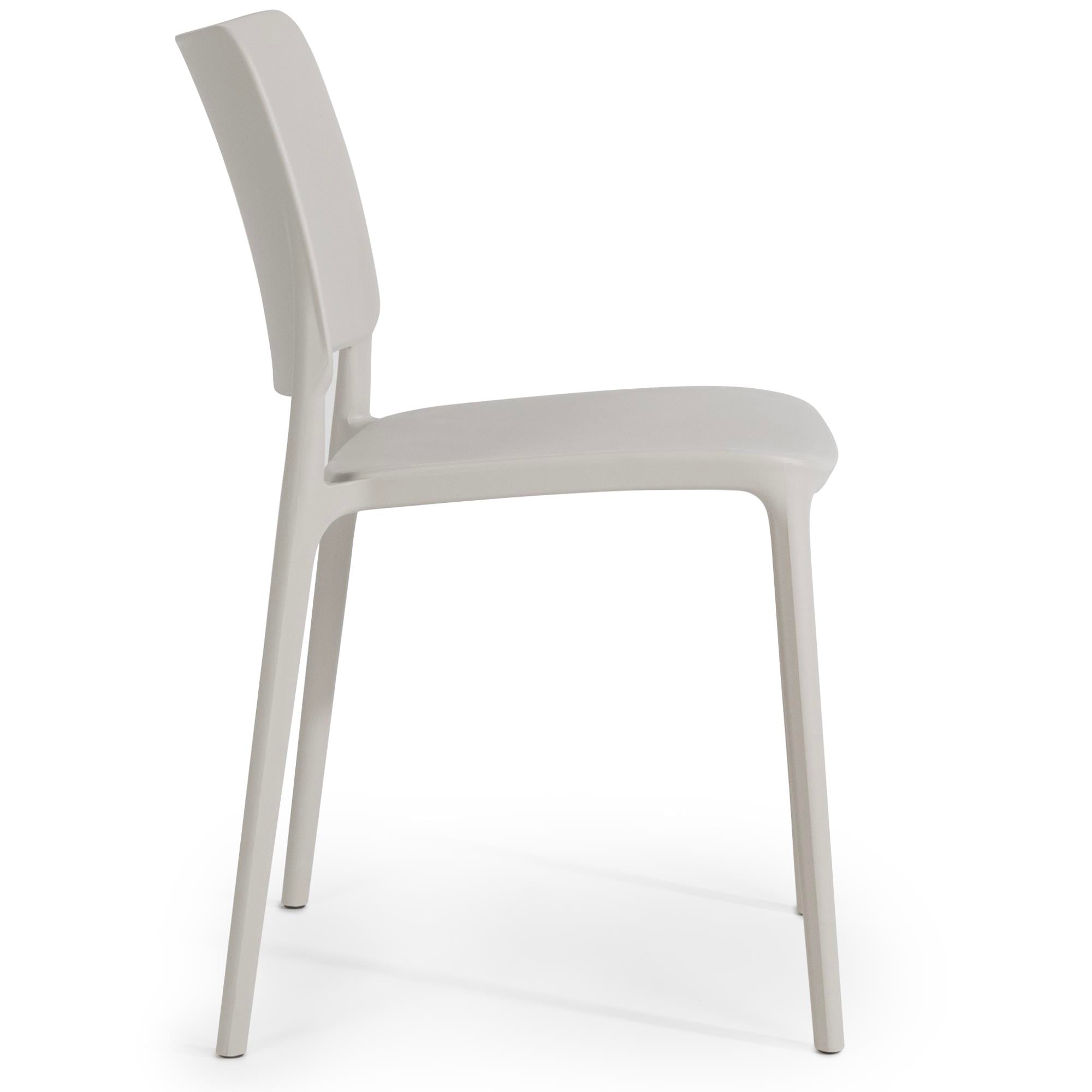 Papatya Joy-S Gri Plastik Sandalye Bahçe, Mutfak, Balkon Sandalyesi