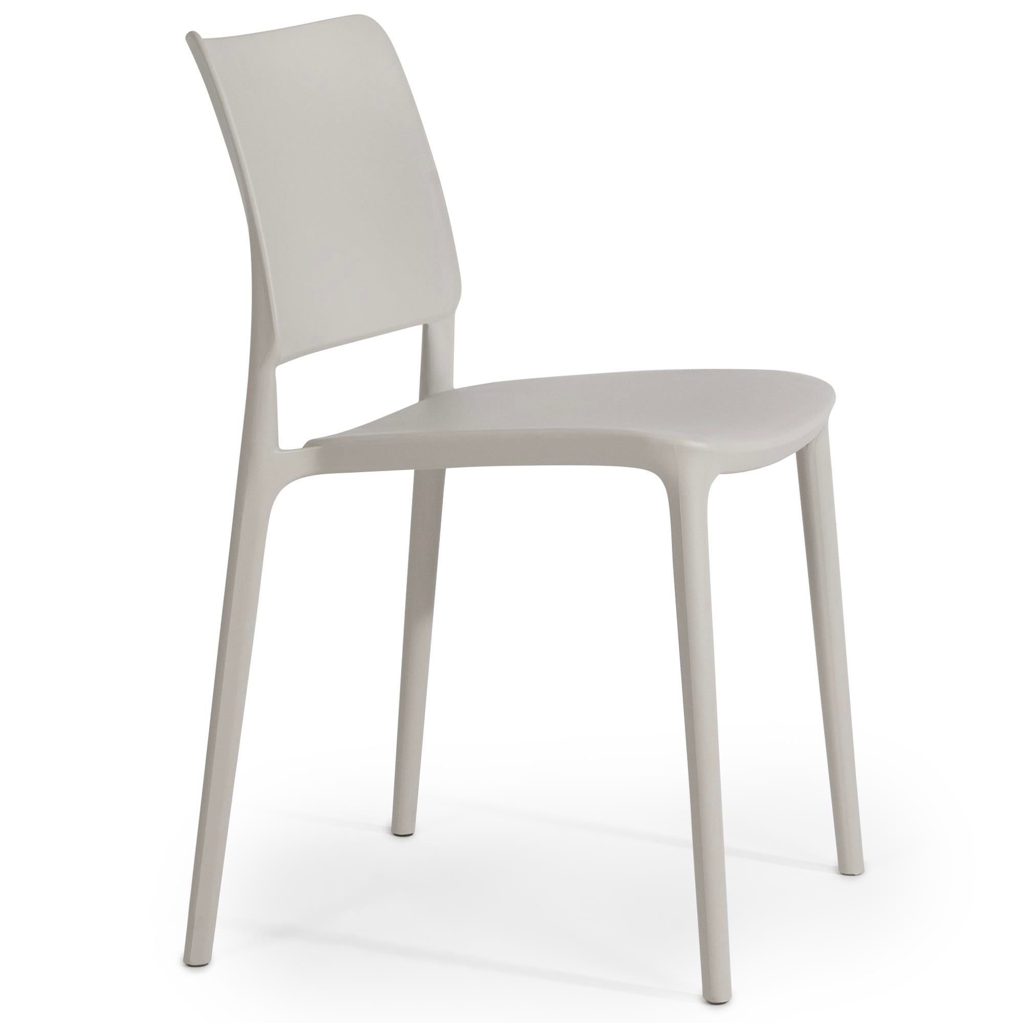 Papatya Joy-S Gri Plastik Sandalye Bahçe, Mutfak, Balkon Sandalyesi