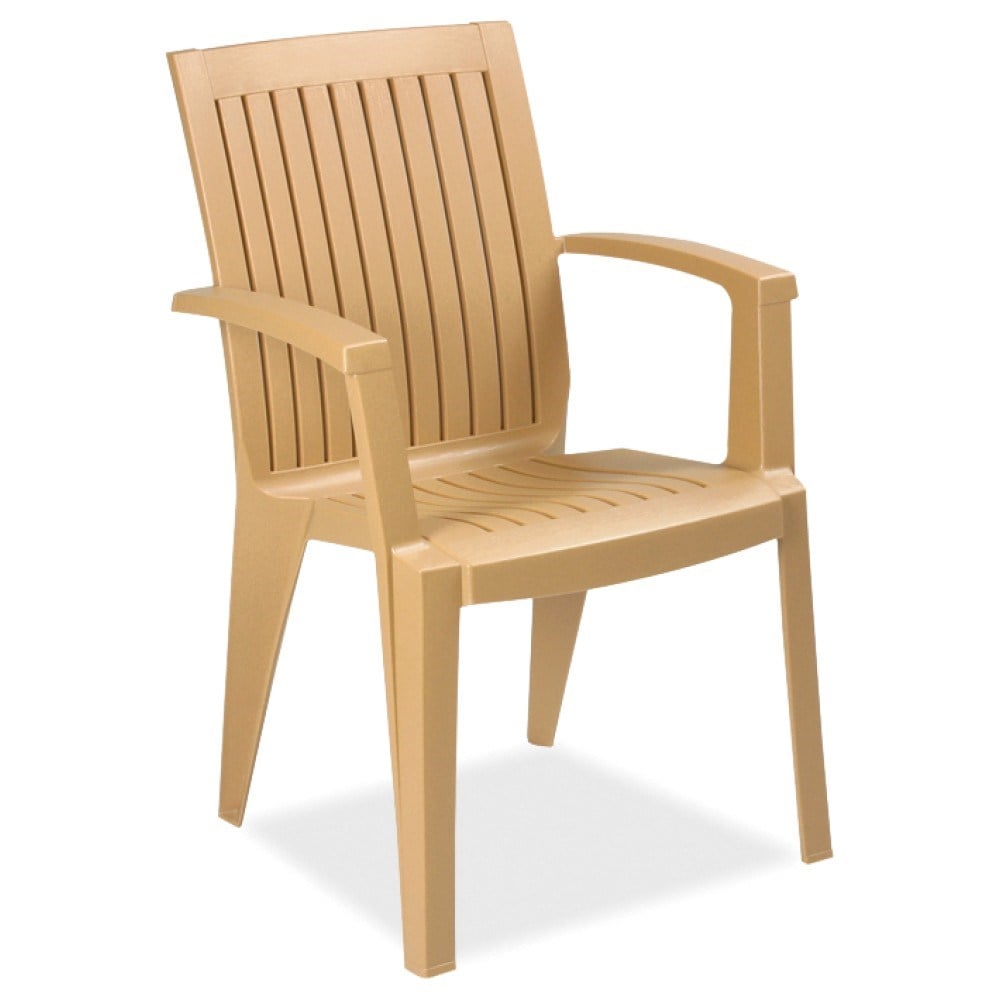 Papatya Alize Teak Masa Sandalye Takımı - 6 Kişilik Bahçe Balkon Set