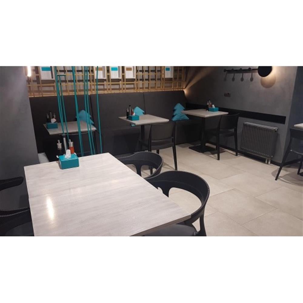 Papatya Luna Stripe Plastik Sandalye Bahçe, Mutfak, Balkon Sandalyesi