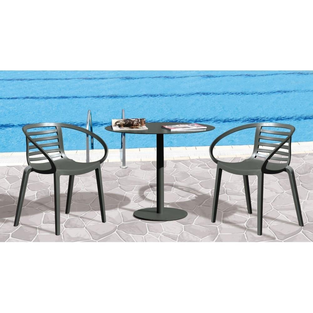 Papatya Mambo Plastik Sandalye Bahçe, Mutfak, Balkon Sandalyesi