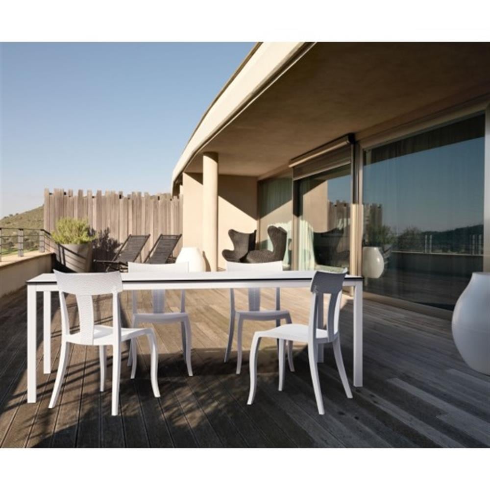 Papatya Toro - S Rattan Plastik Sandalye Bahçe, Mutfak, Balkon Sandalyesi