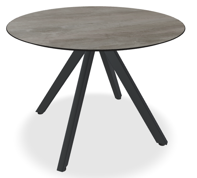 Papatya Tower Sehpa - Compact Tabla & Metal Ayak