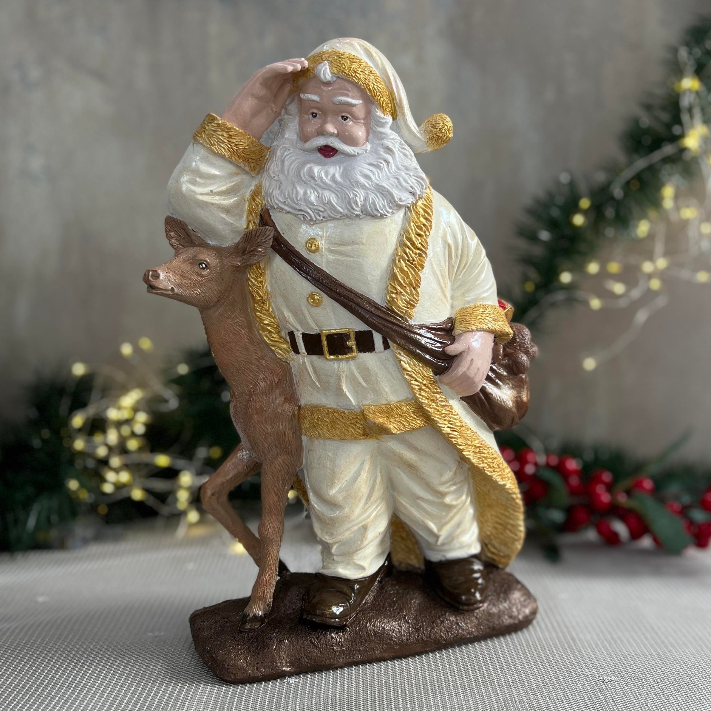 Geyikli Noel Baba Obje