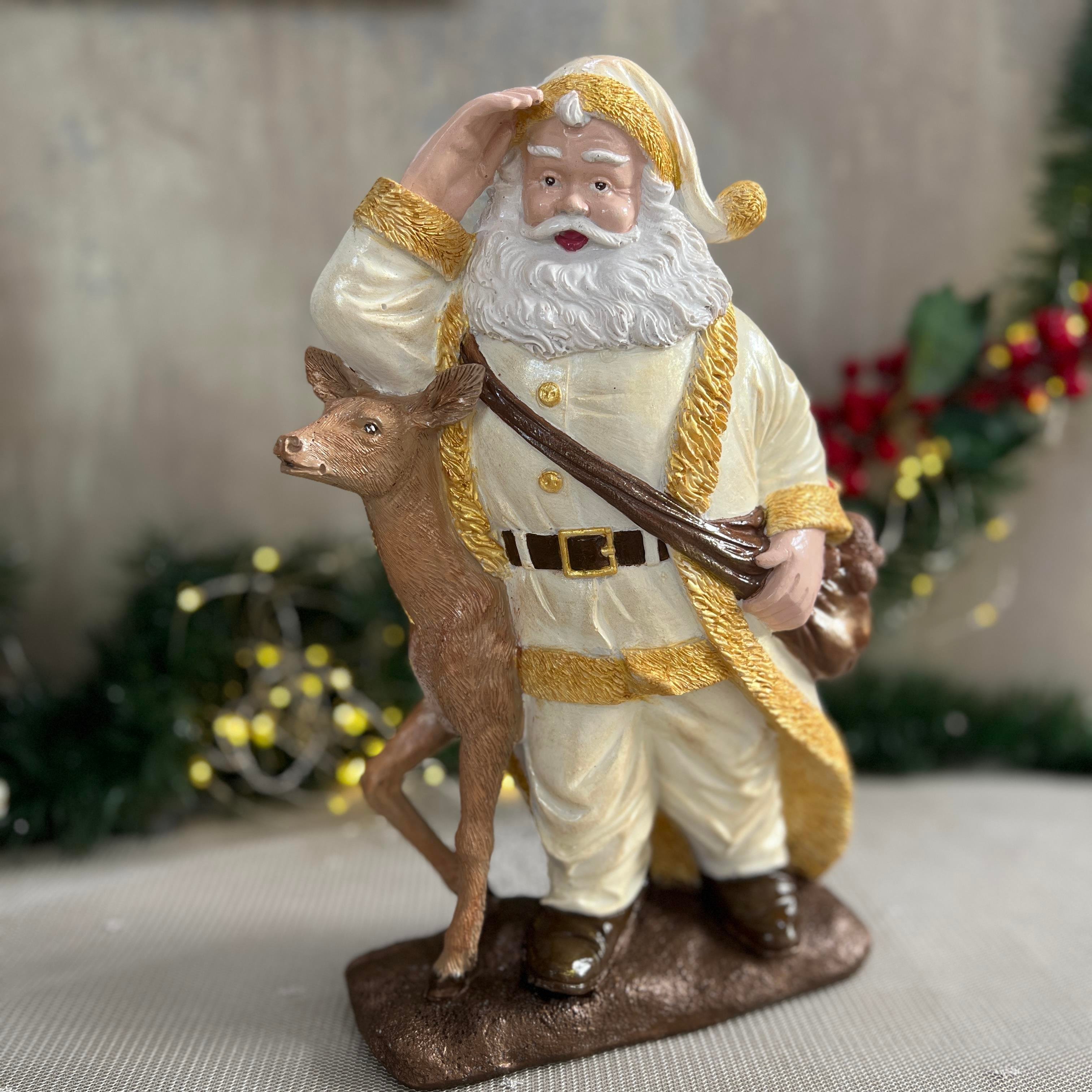 Geyikli Noel Baba Obje