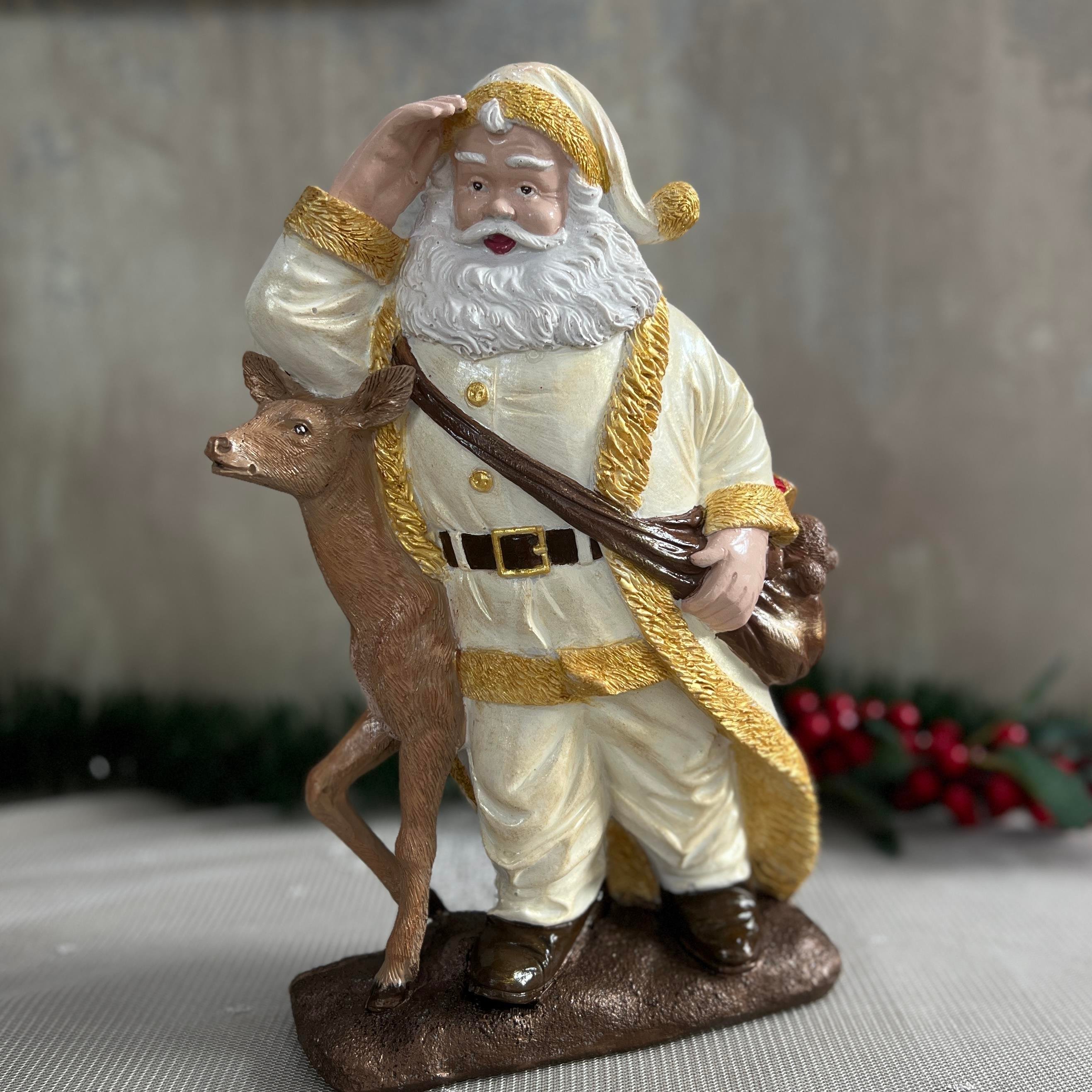 Geyikli Noel Baba Obje