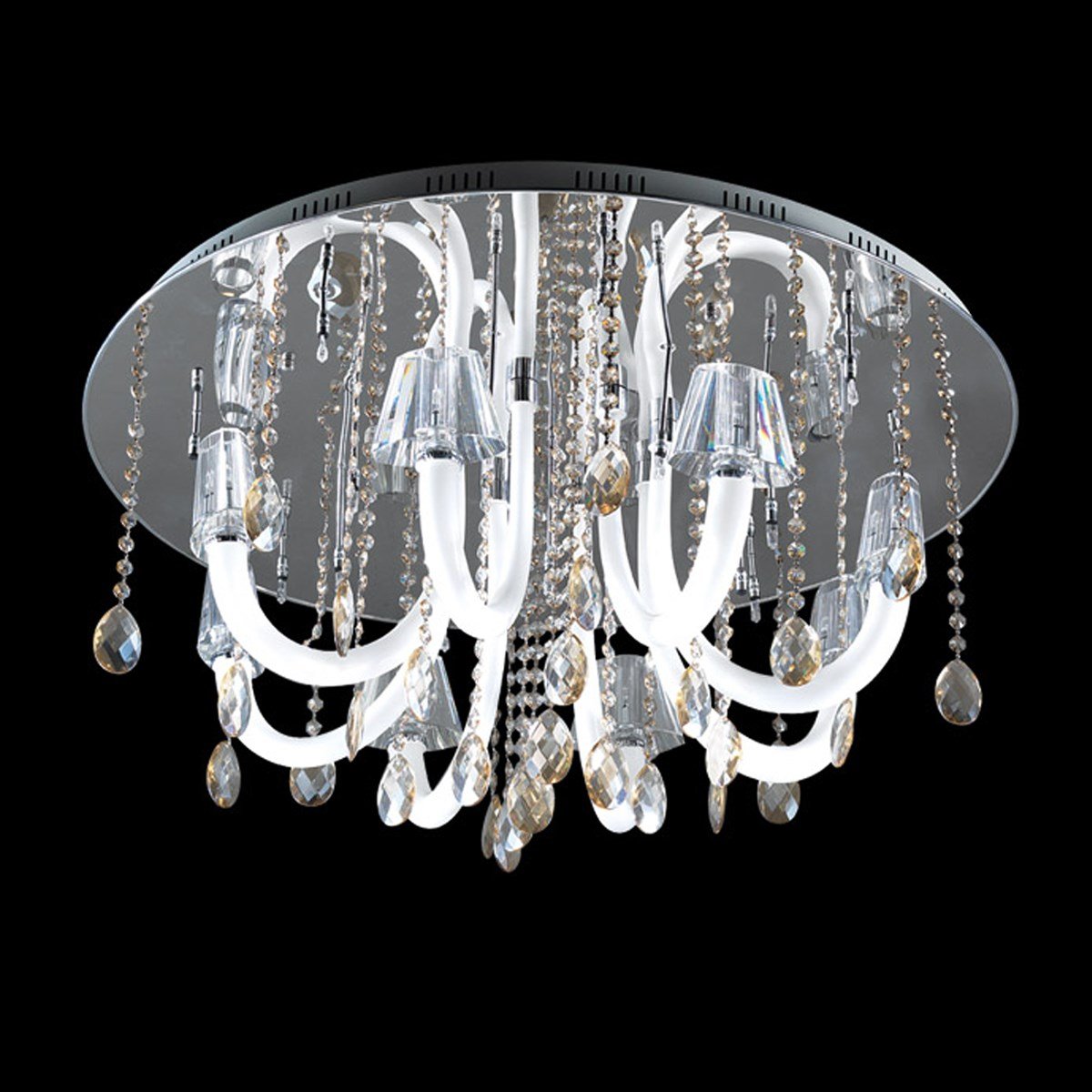 Avize Çarşısı Kristal Taşlı Plafonyer Avize MP 6106-25