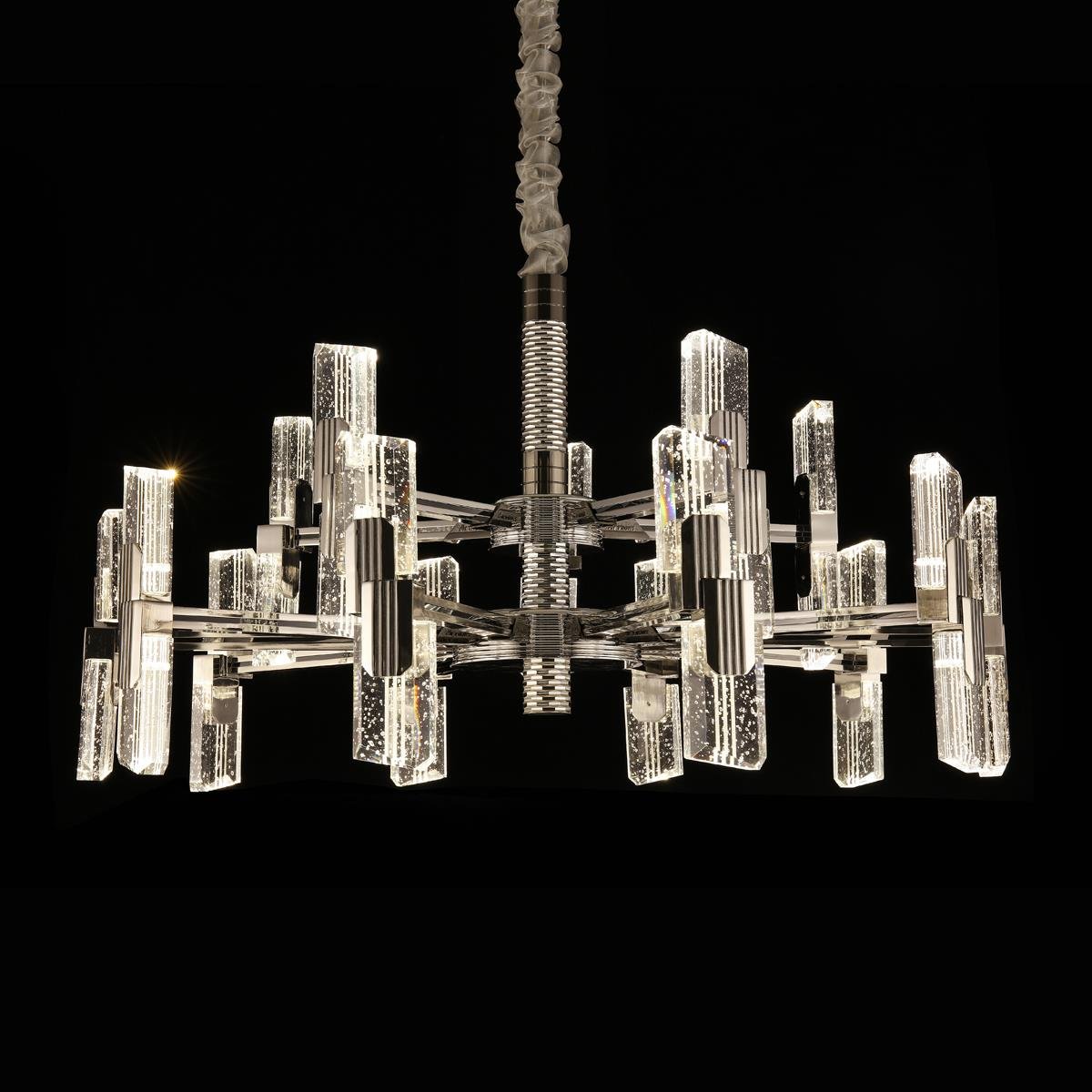 Avize Çarşısı Lily Gold Led Avize BS.8167/20+10