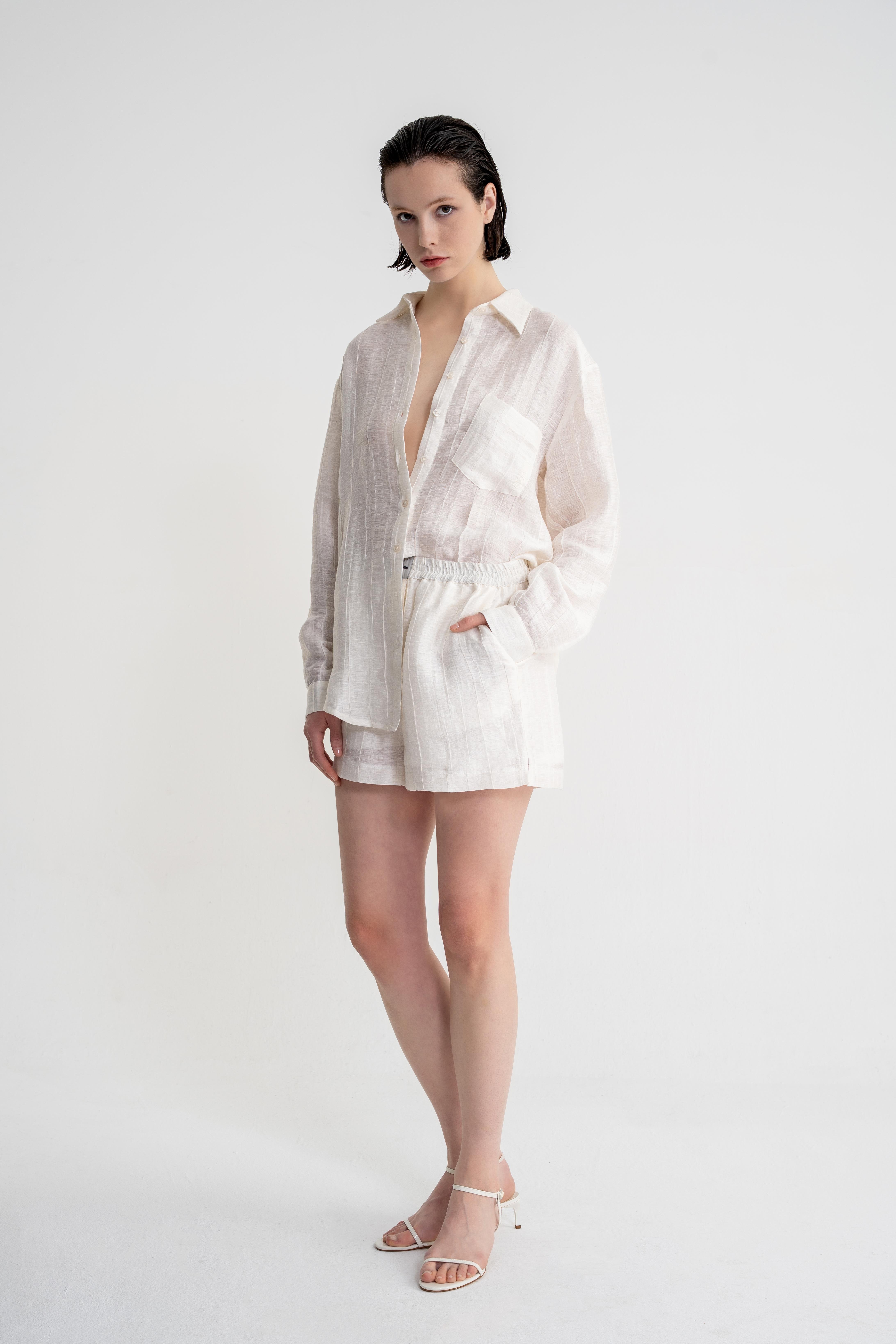 shirt and short set