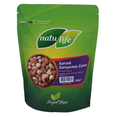 KARIŞIK KURUYEMİŞ EXTRA doypack 200 gr