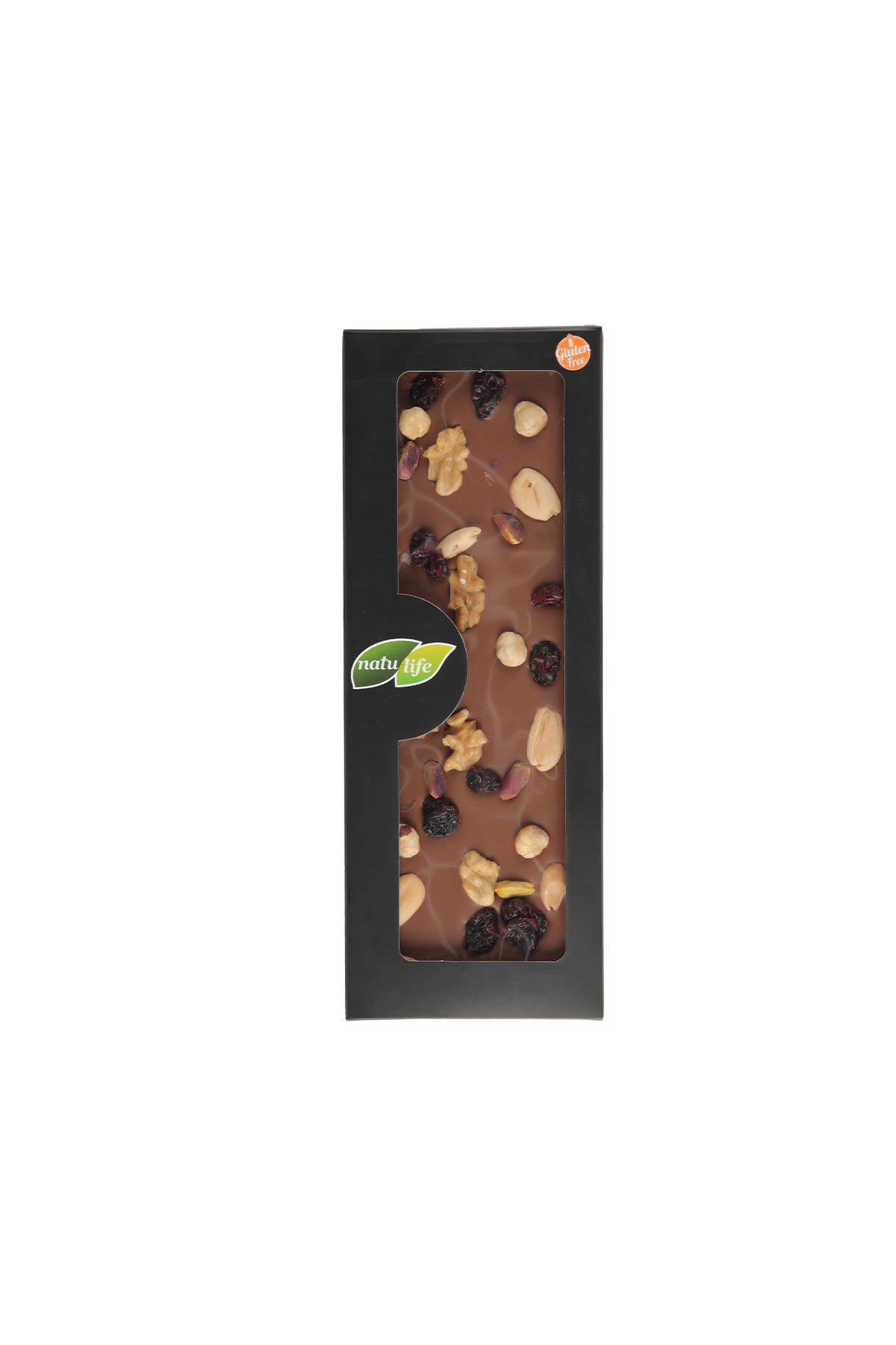 Kuruyemişli El Yapımı Sütlü Çikolata Bahçesi 180 Gr- Natulife