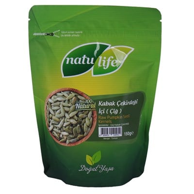 ÇİĞ KABAK ÇEKİRDEĞİ İÇİ doypack 150 gr