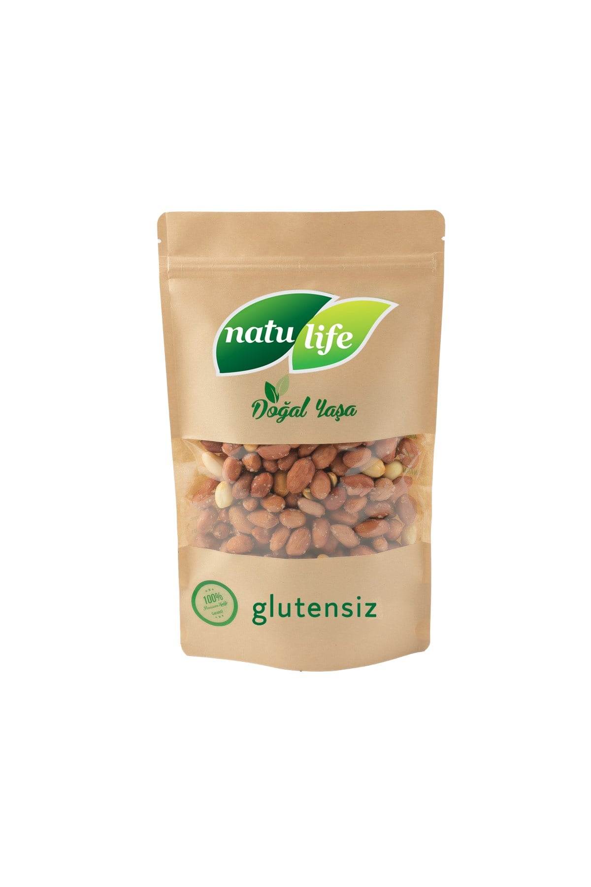 Glutensiz Yer Fıstık İçi Tuzlu 250 Gr- Natulife