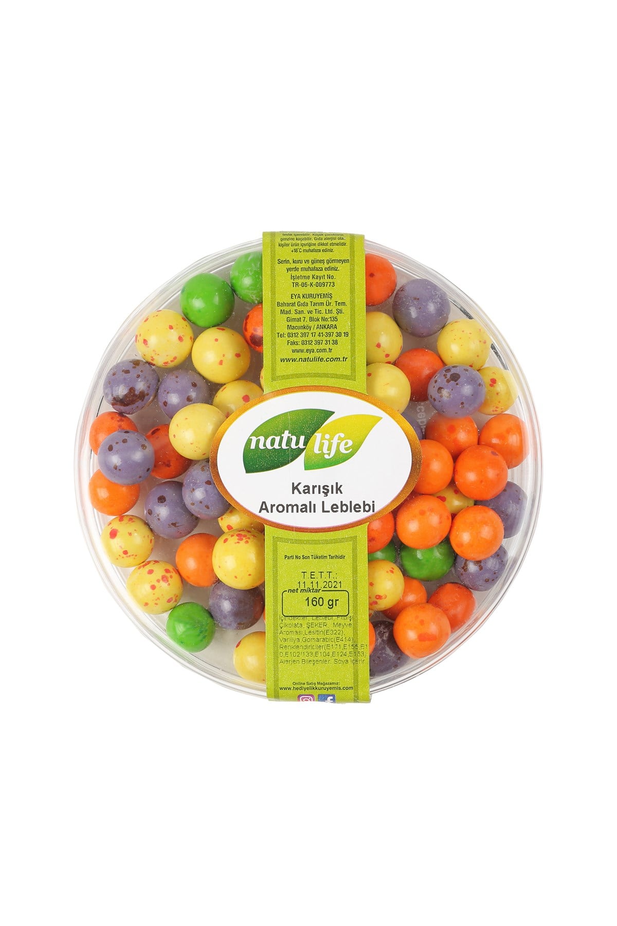Karışık Aromalı Leblebi 160 Gr | Natulfie Taze Kuruyemiş- Natulife